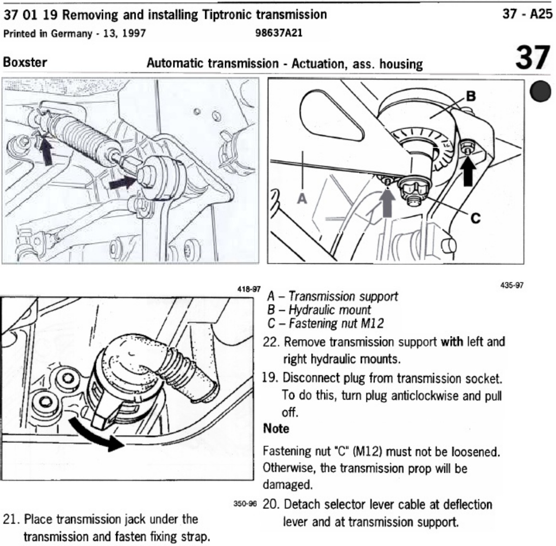 Sample 6 of Technical Document Boxster Automatic Transmission Technical Manual [PDF]