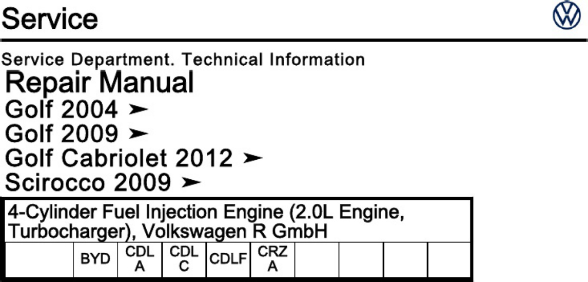 Technical Document BYD Engine Workshop Service Manual [PDF] cover