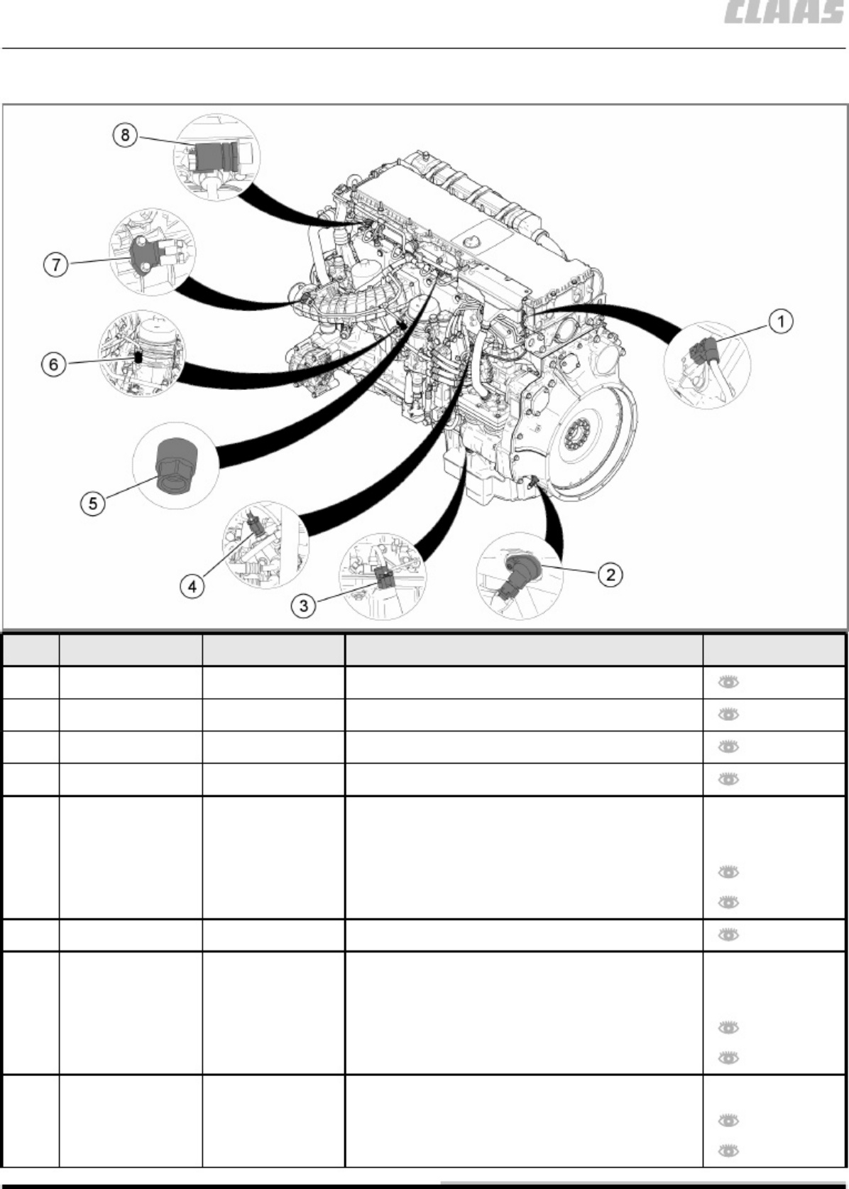 Sample 4 of Technical Document CLAAS Engine Mercedes-Benz OM470LA Workshop Service Manual [PDF]