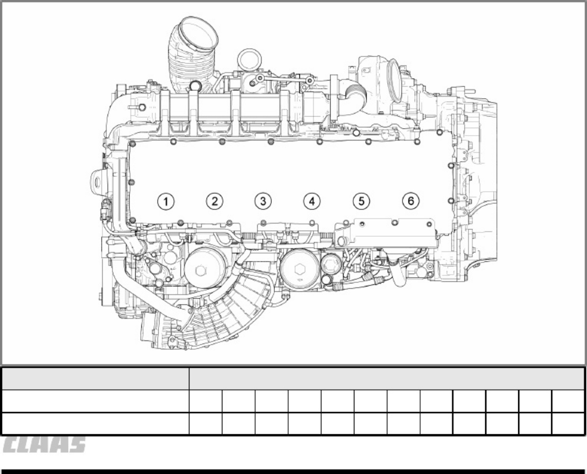 Sample 5 of Technical Document CLAAS Engine Mercedes-Benz OM470LA Workshop Service Manual [PDF]