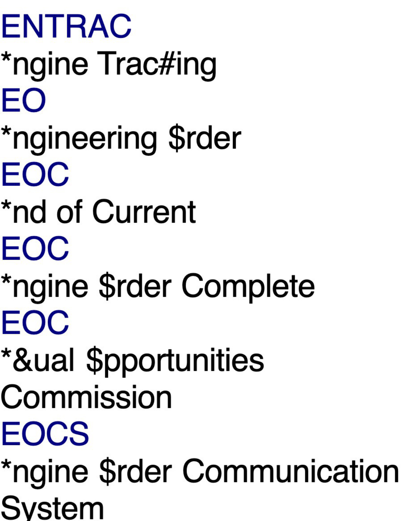 Sample 6 of Technical Document Comprehensive Glossary of Tech Technical Manual [PDF]