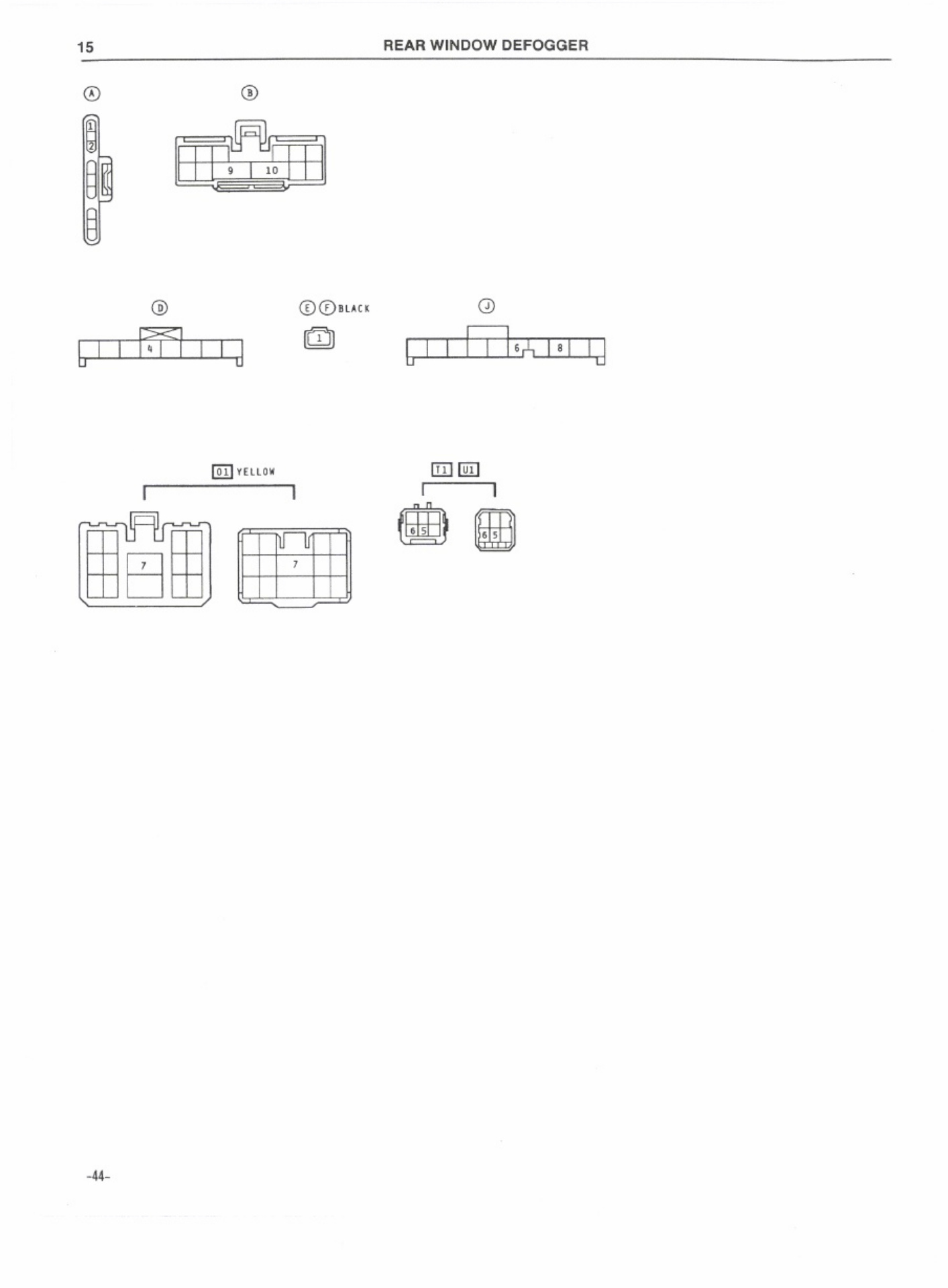 Sample 7 of Technical Document Corolla AE92 4AF Wiring Diagram Complete Electrical Wiring Schematic & System Diagram [PDF]
