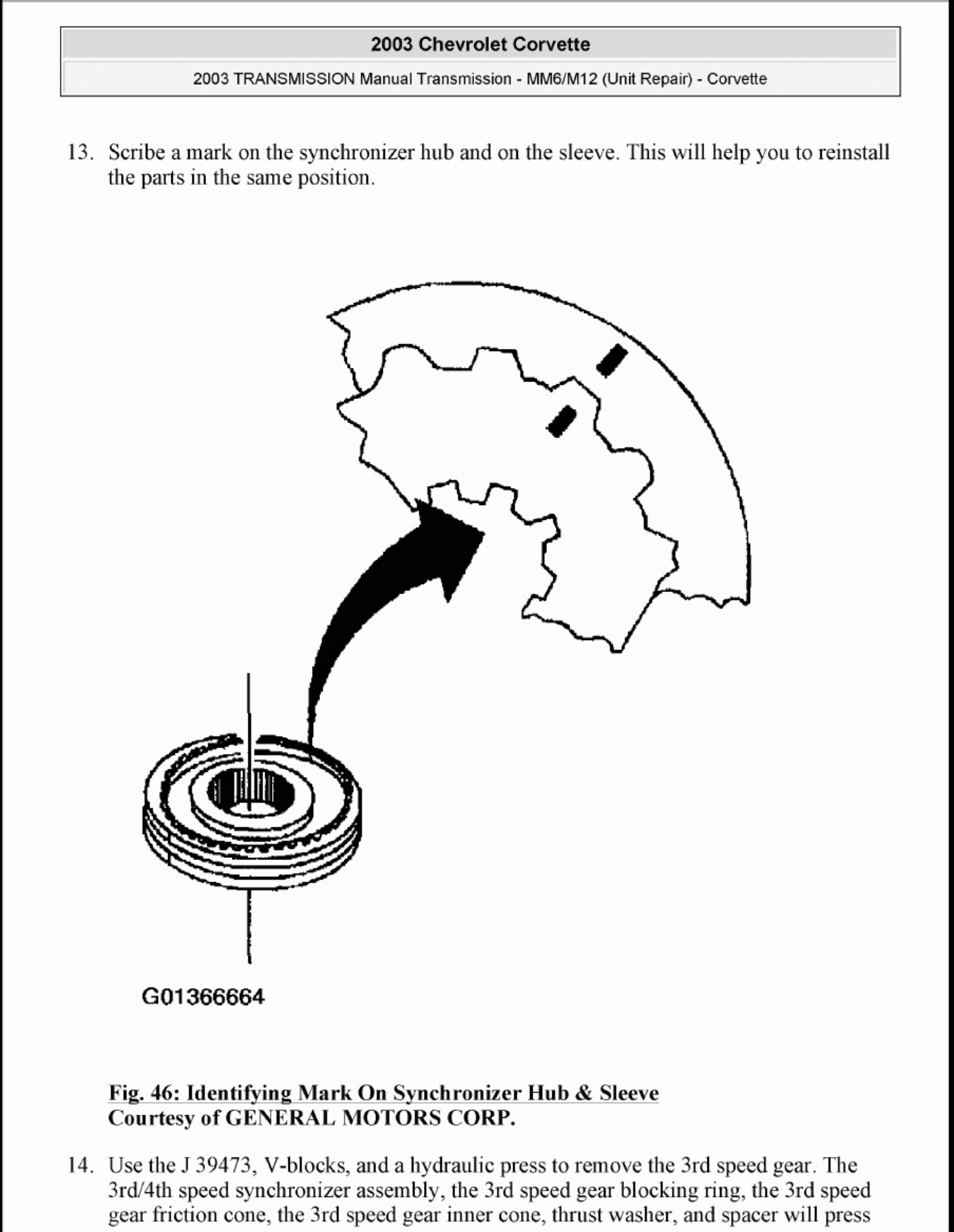 Sample 3 of Technical Document Corvette c5 - 2003 - Marine / Vehicle Transmission Workshop Service Manual [PDF]