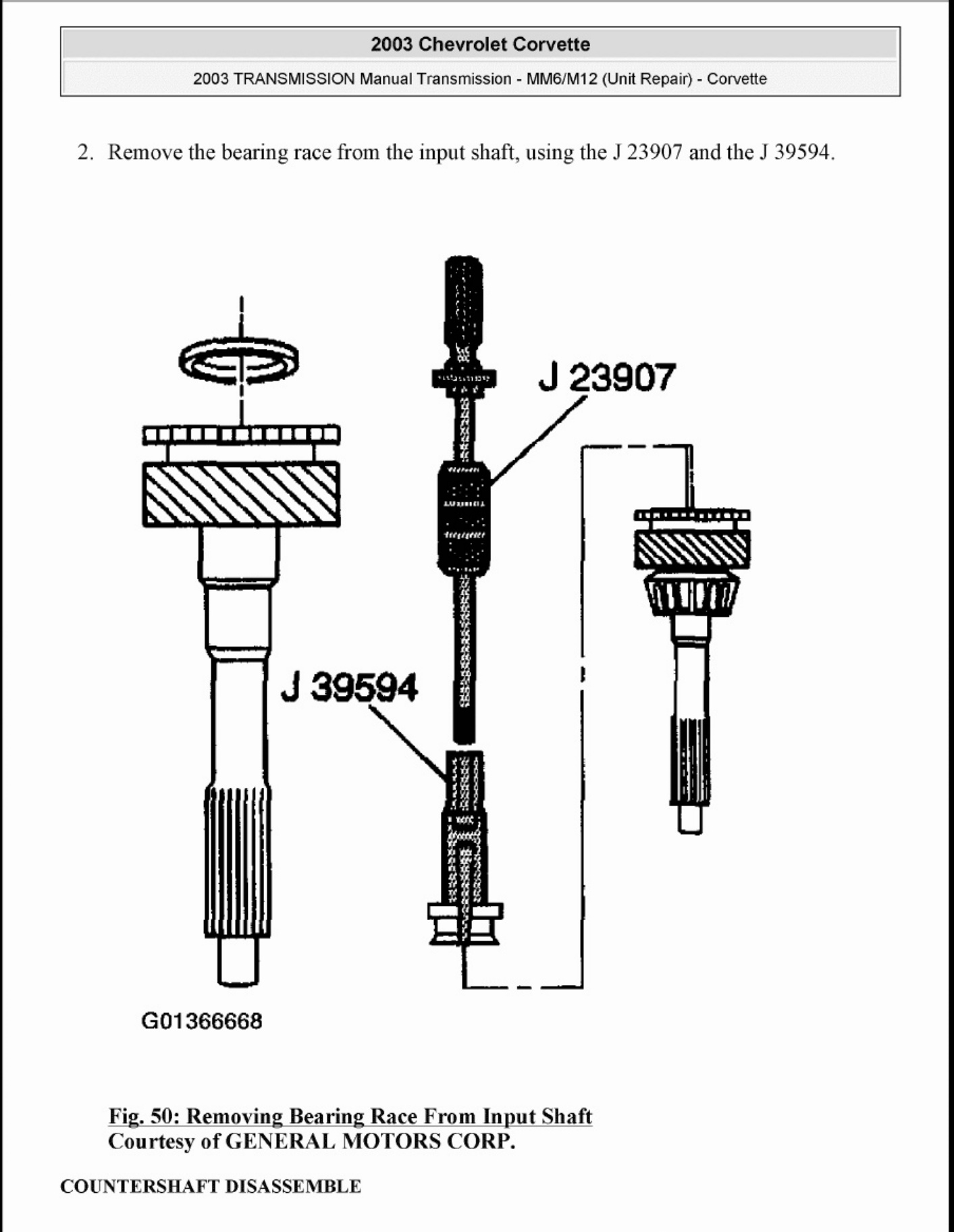 Sample 4 of Technical Document Corvette c5 - 2003 - Marine / Vehicle Transmission Workshop Service Manual [PDF]