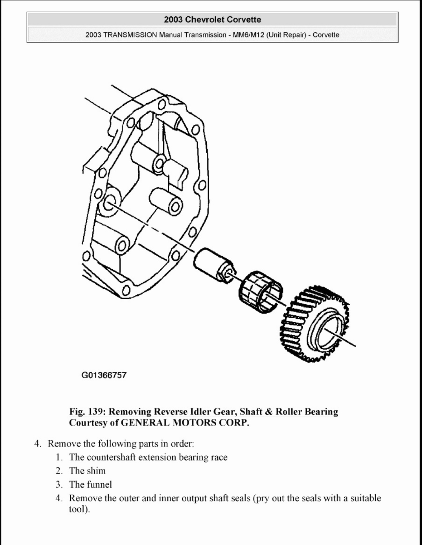 Sample 6 of Technical Document Corvette c5 - 2003 - Marine / Vehicle Transmission Workshop Service Manual [PDF]