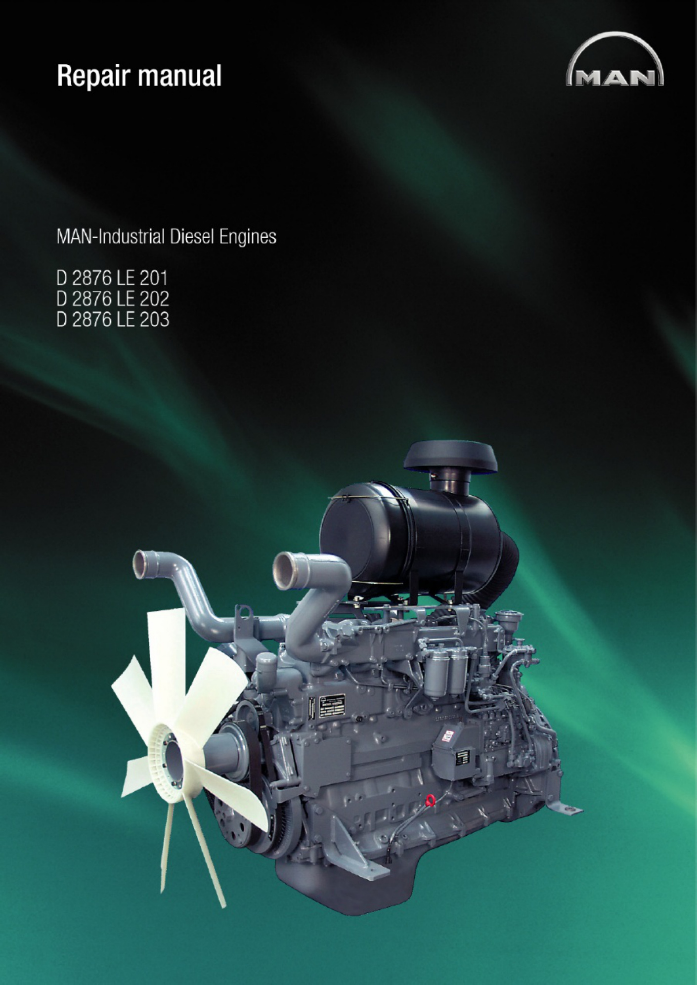 Technical Document D2876LE201 Heavy Duty Diesel Engine Workshop Service Manual [PDF] cover