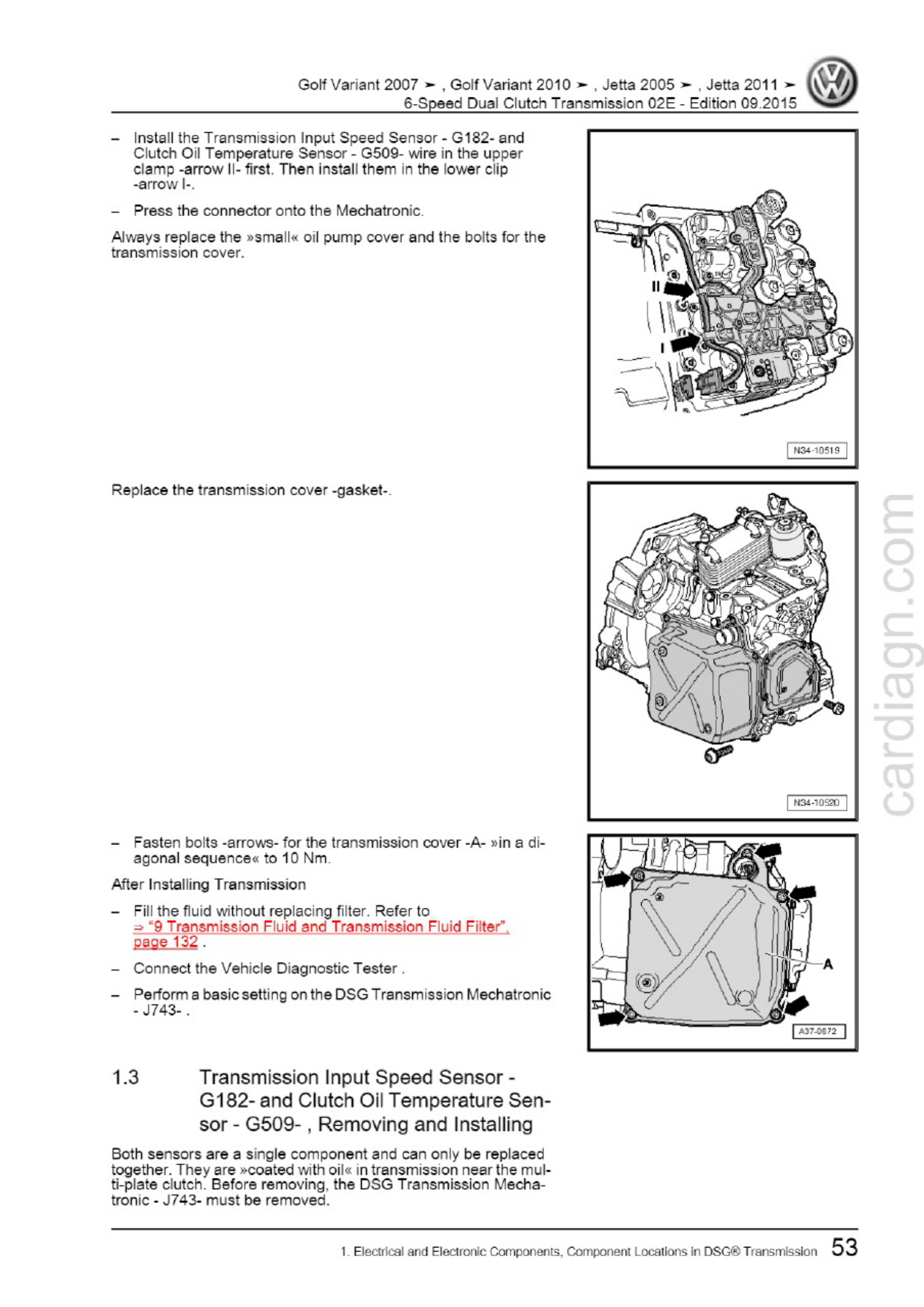 Sample 5 of Technical Document D3E80020F58 Marine / Vehicle Transmission Workshop Service Manual [PDF]