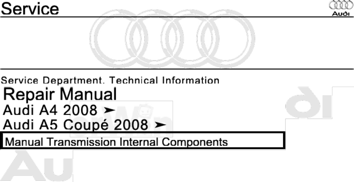 Technical Document D3E803749E6-MANUAL Marine / Vehicle Transmission Technical Manual [PDF] cover