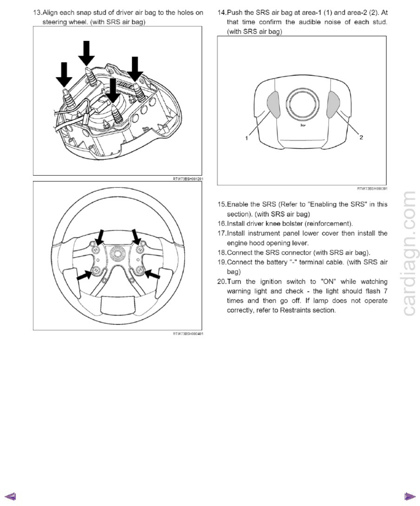 Sample 5 of Technical Document D-Max 2007 - Steering Suspension Wh Technical Manual [PDF]