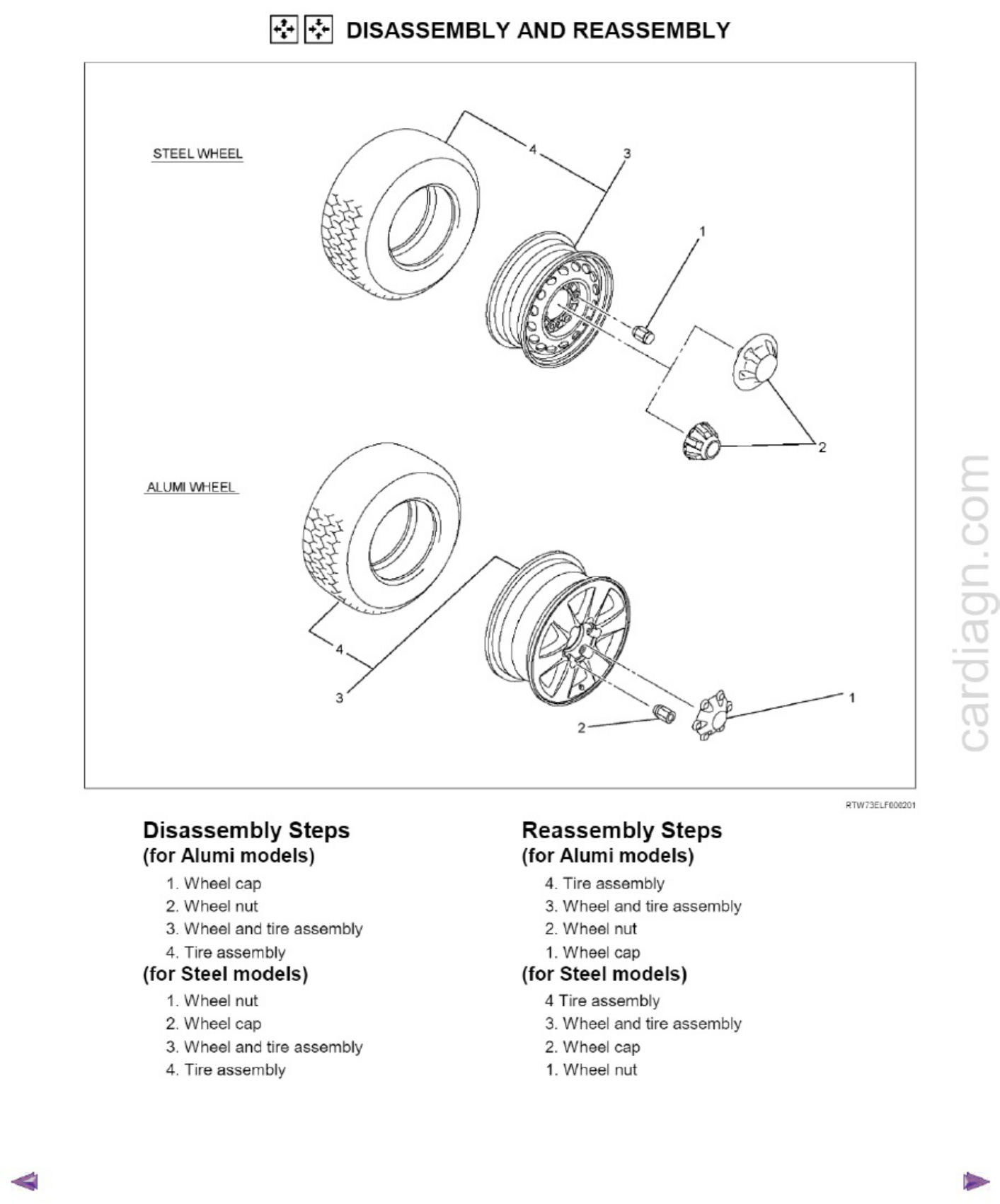 Sample 8 of Technical Document D-Max 2007 - Steering Suspension Wh Technical Manual [PDF]