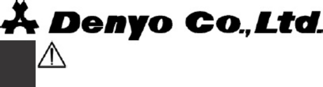 Sample 2 of Technical Document Denyo Generator Instruction Technical Manual [PDF]