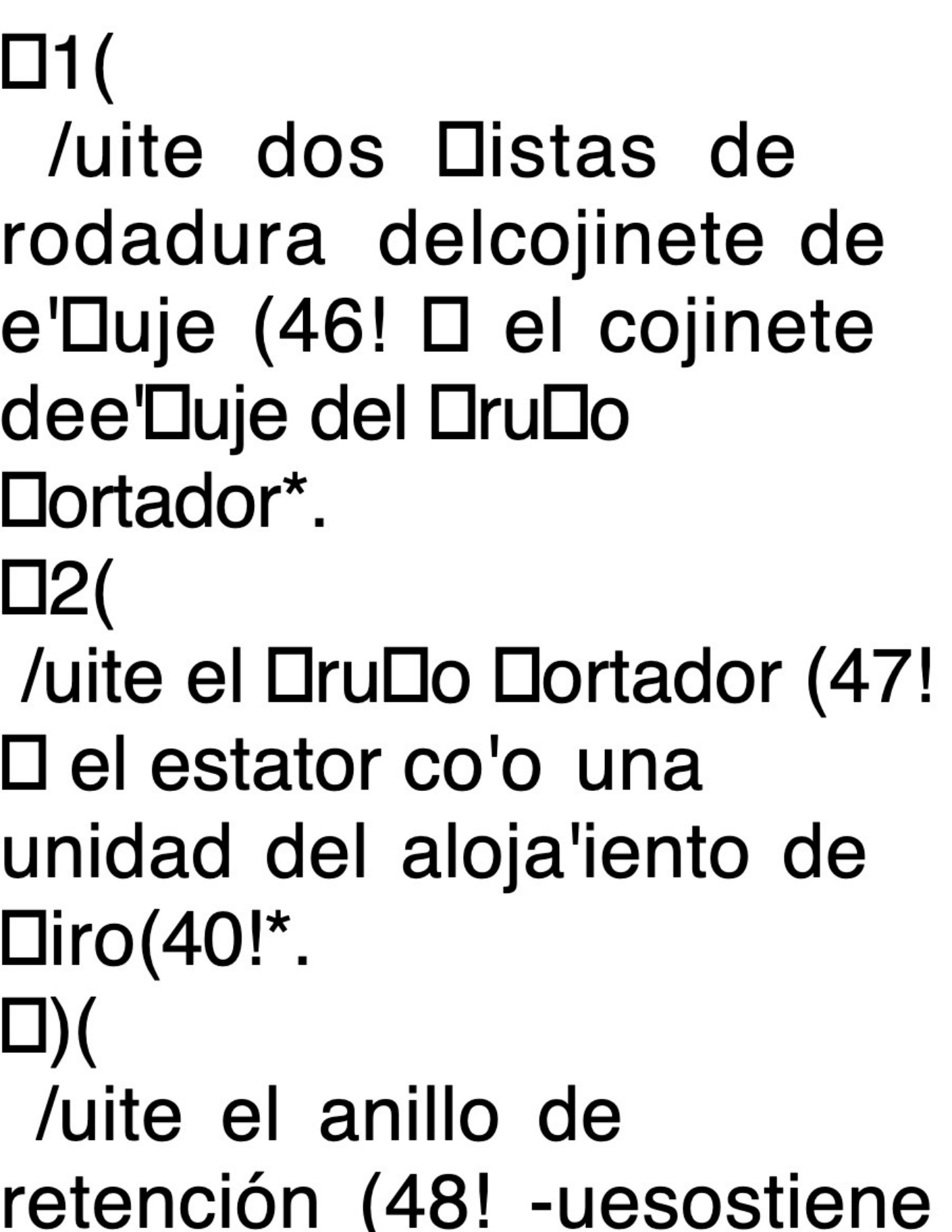 Sample 5 of Technical Document Desarme y armado del convertid Technical Manual [PDF]