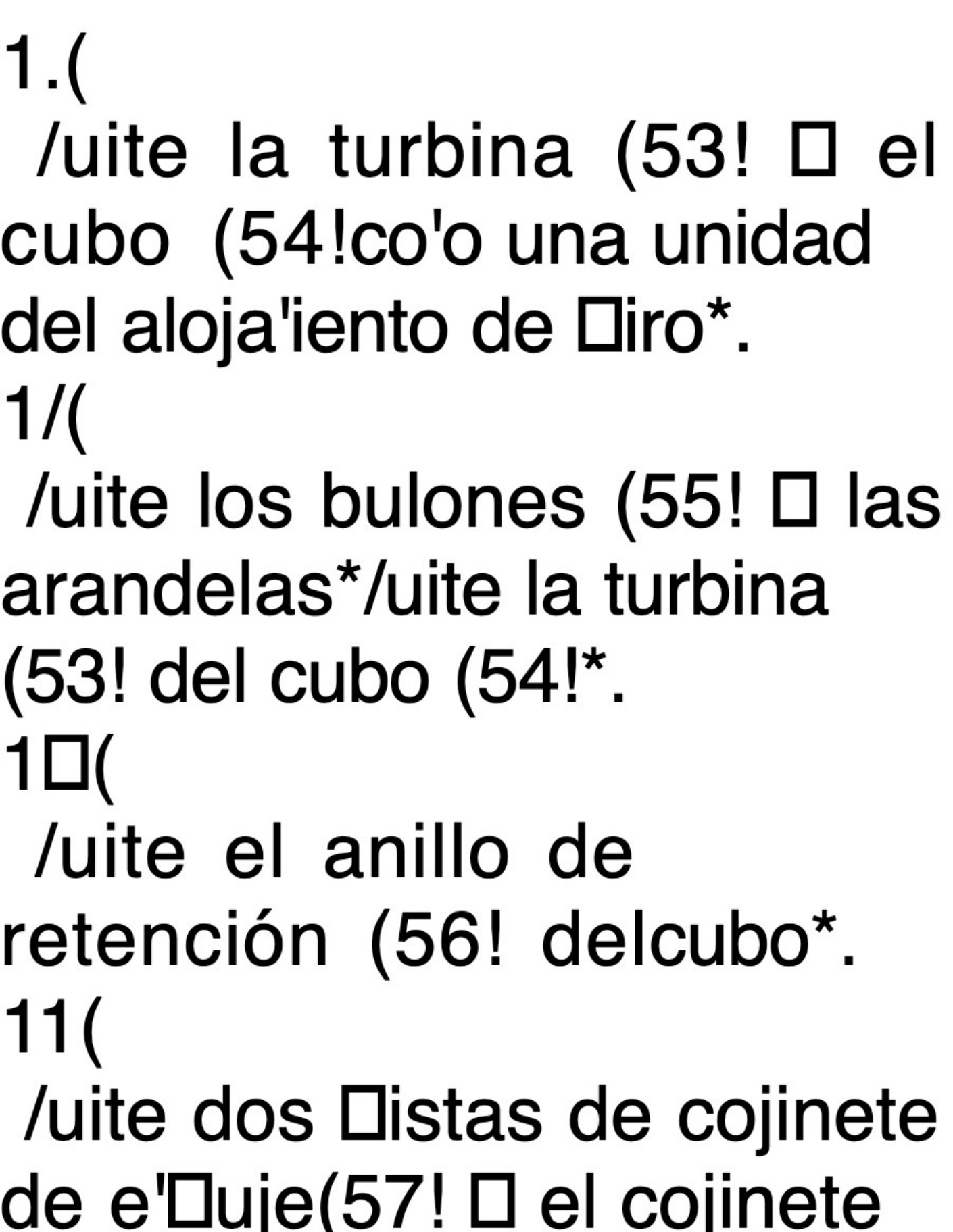 Sample 6 of Technical Document Desarme y armado del convertid Technical Manual [PDF]