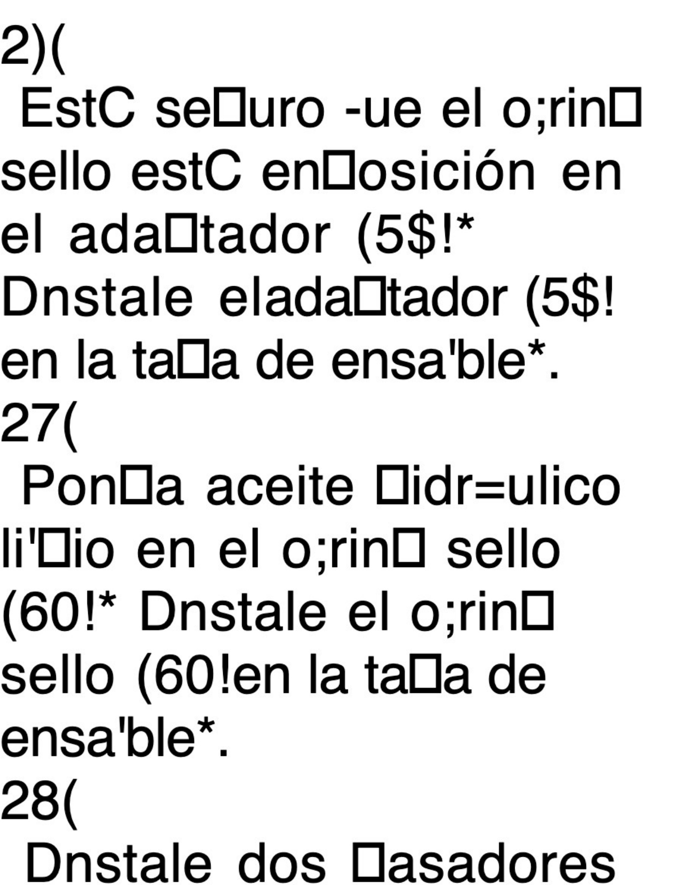 Sample 8 of Technical Document Desarme y armado del convertid Technical Manual [PDF]