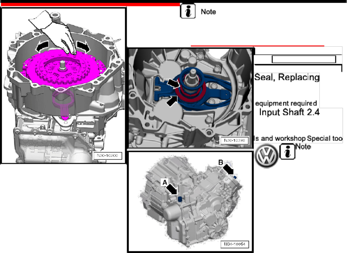 Sample 5 of Technical Document DSG Transmission 0cg Workshop Service Manual [PDF]