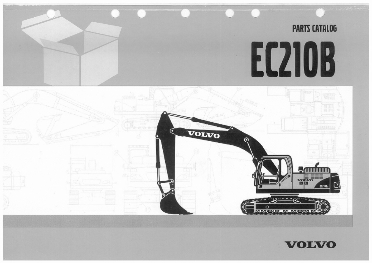 Technical Document EC210B Parts Catalog [PDF] sample cover
