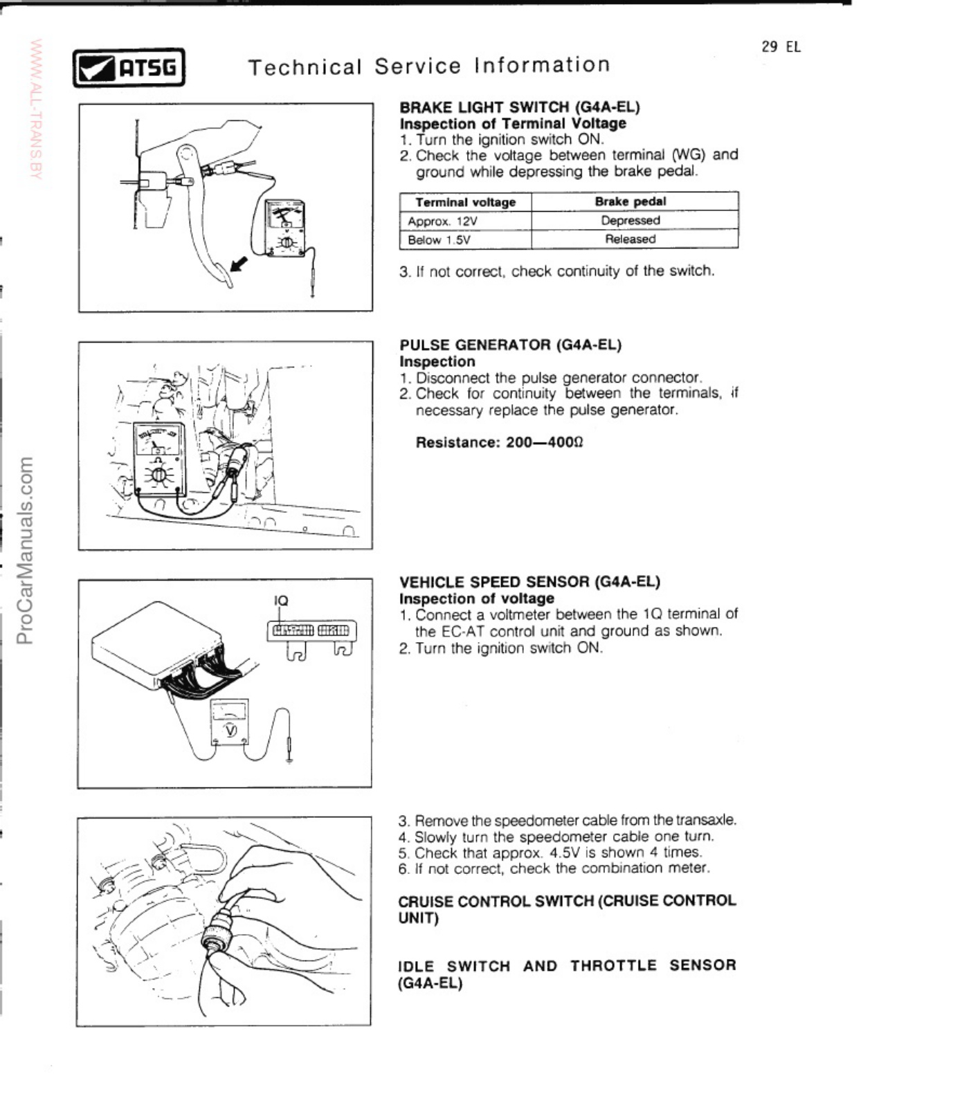 Sample 4 of Technical Document EL Transmission Workshop Service Manual [PDF]