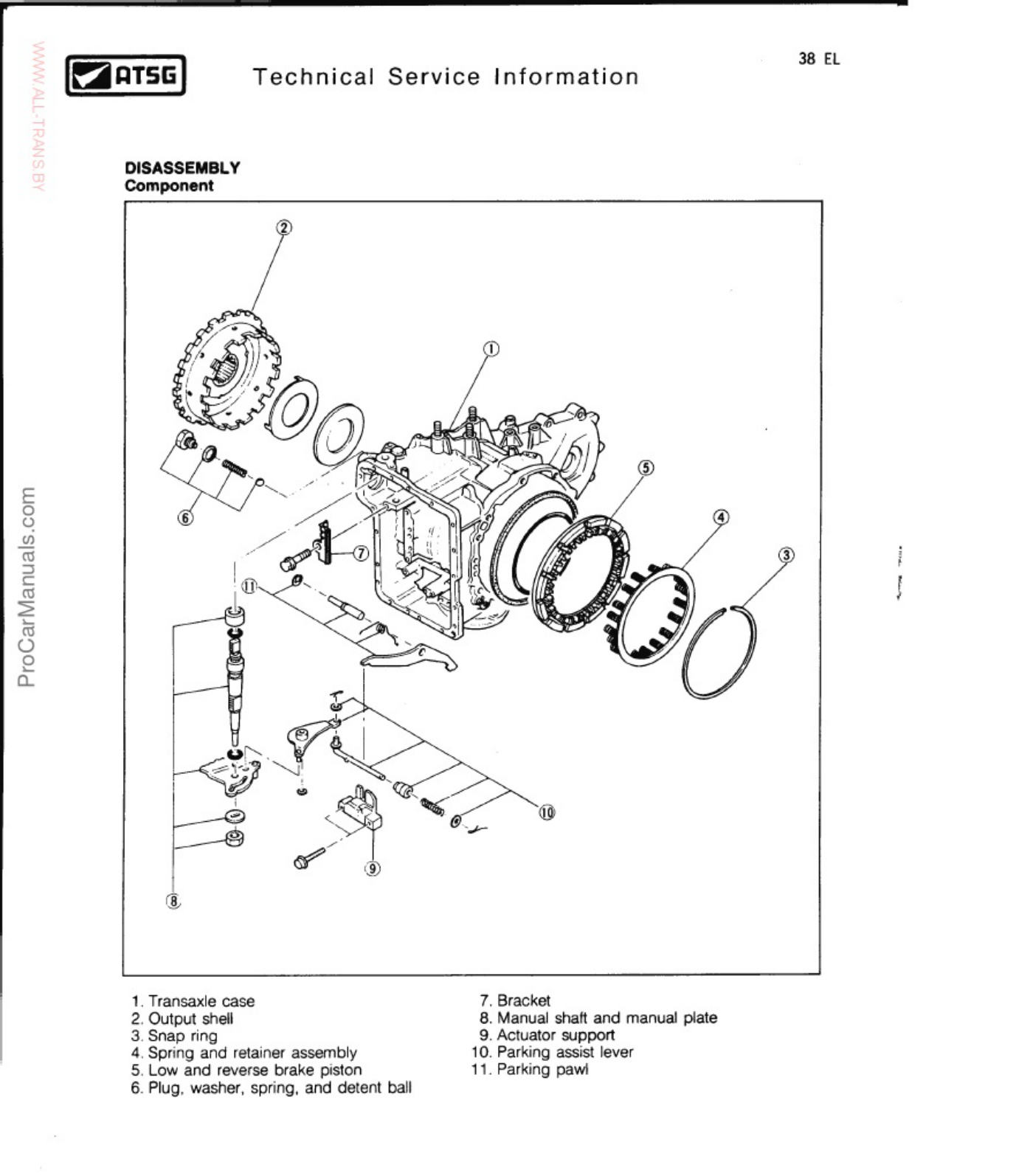 Sample 5 of Technical Document EL Transmission Workshop Service Manual [PDF]