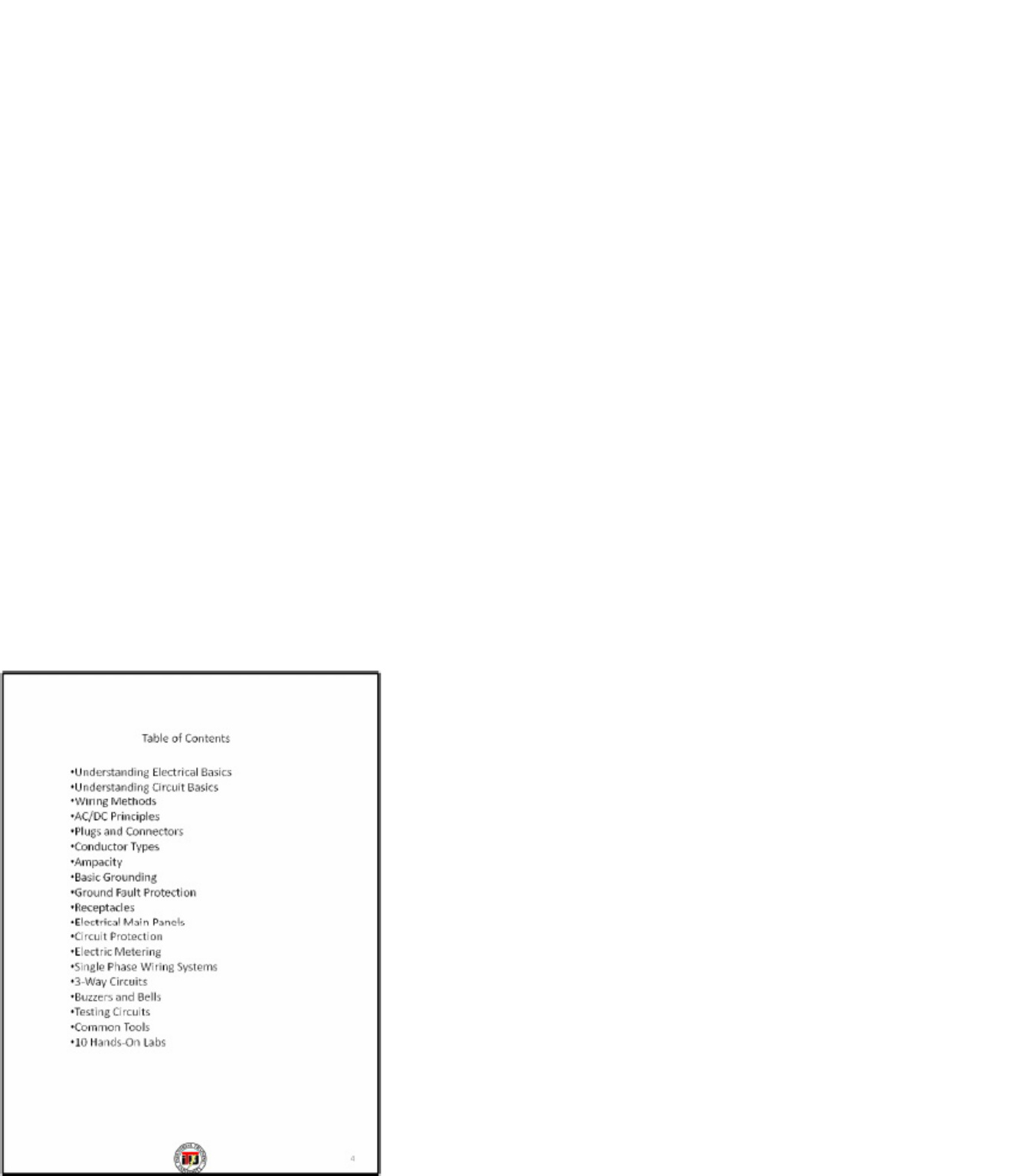 Sample 4 of Technical Document Electrical Wiring Training Guide Complete Electrical Wiring Schematic & System Diagram [PDF]