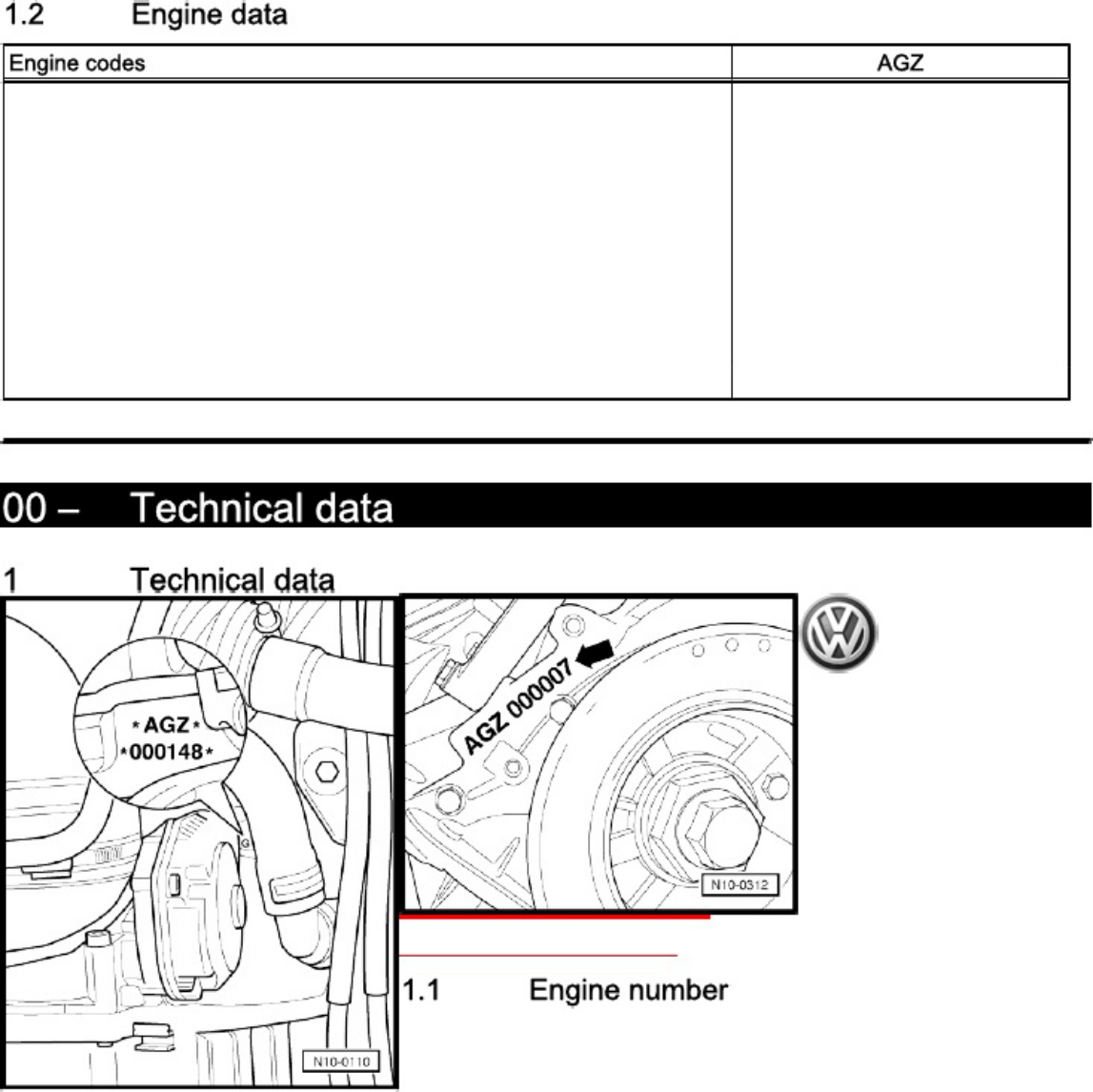 Sample 2 of Technical Document Engine Agz Workshop Service Manual [PDF]