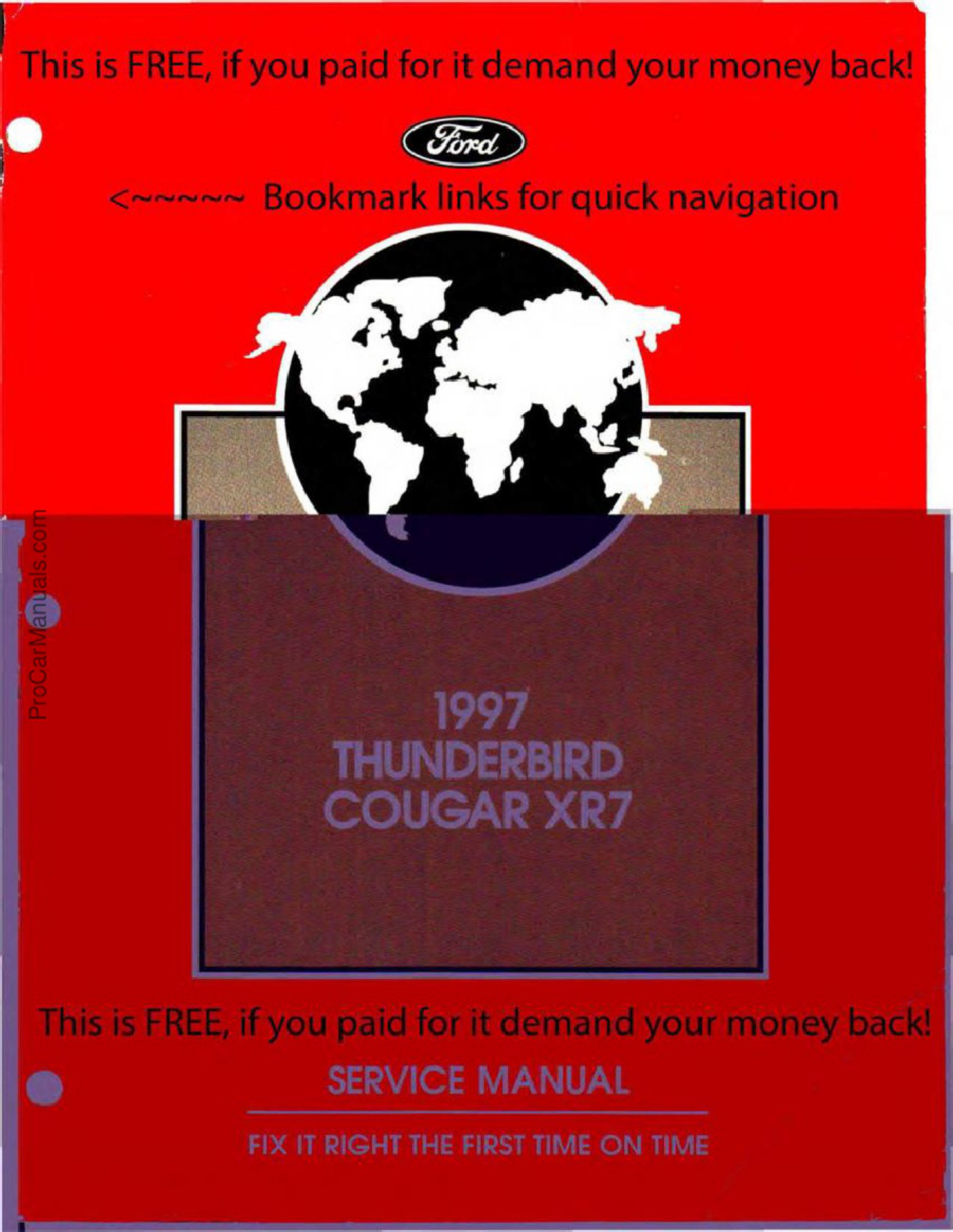 Technical Document Ford 4R70W Automatic Transmission Workshop Service Manual [PDF] sample cover