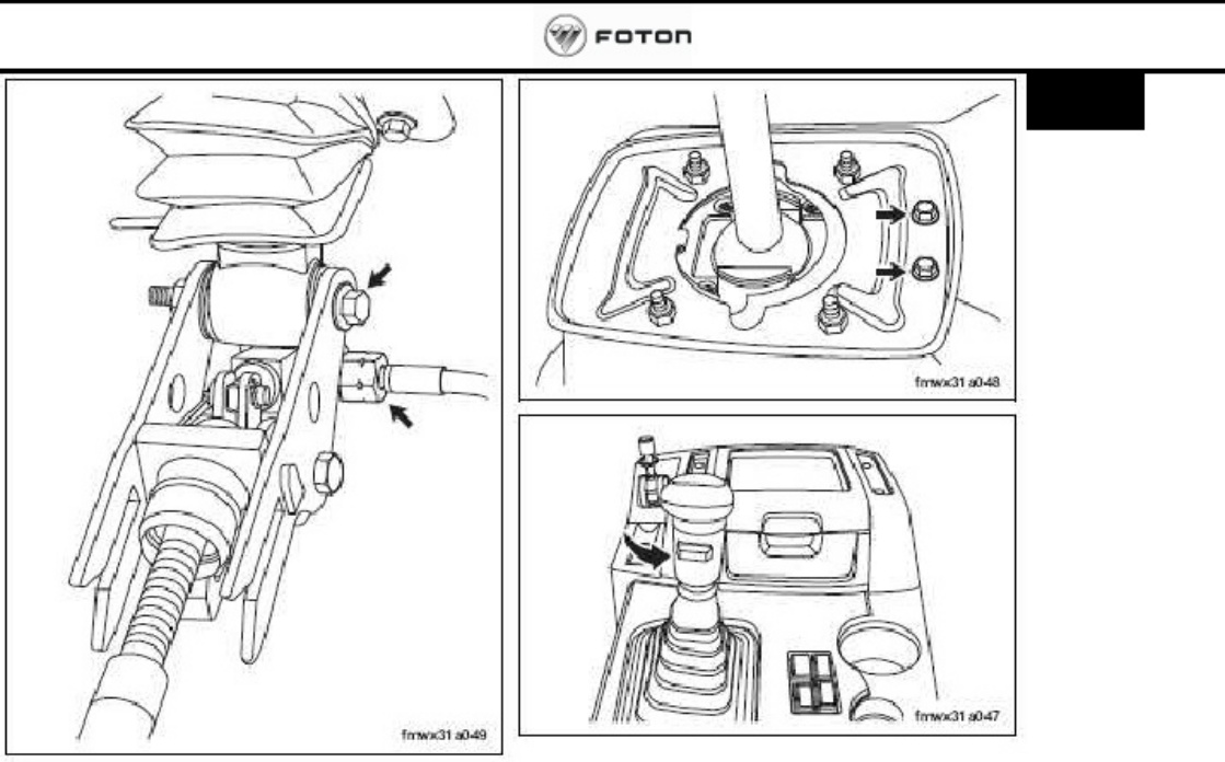 Sample 5 of Technical Document FOTON BJ3251 Transmission Workshop Service Manual [PDF]