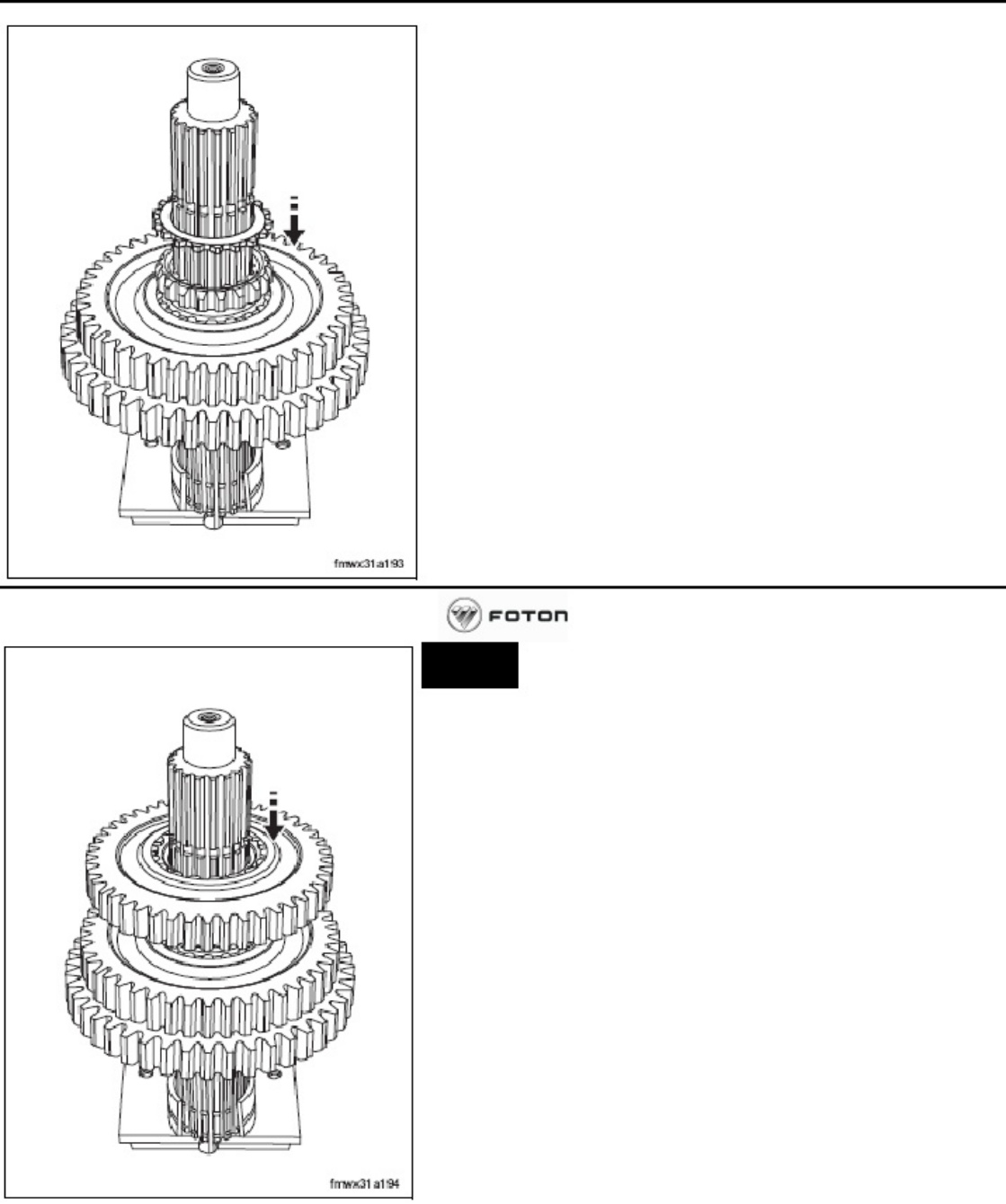 Sample 8 of Technical Document FOTON BJ3251 Transmission Workshop Service Manual [PDF]