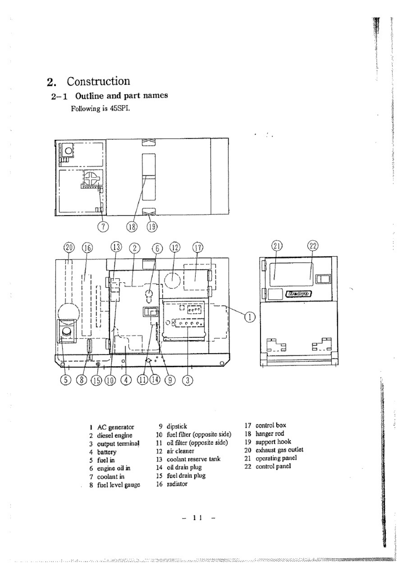 Sample 3 of Technical Document Generators Lighting Generators 3PH Operation & Maintenance Manual (OMM) [PDF]