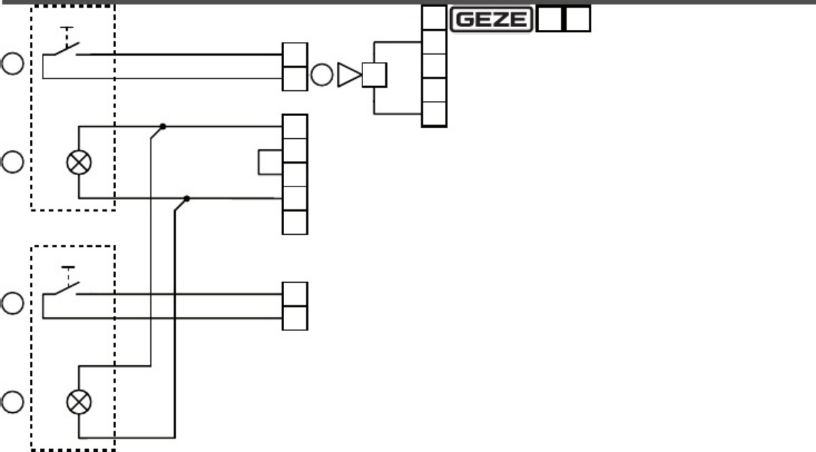 Sample 7 of Technical Document GEZE Wiring-Diagram EN 808301 Complete Electrical Wiring Schematic & System Diagram [PDF]