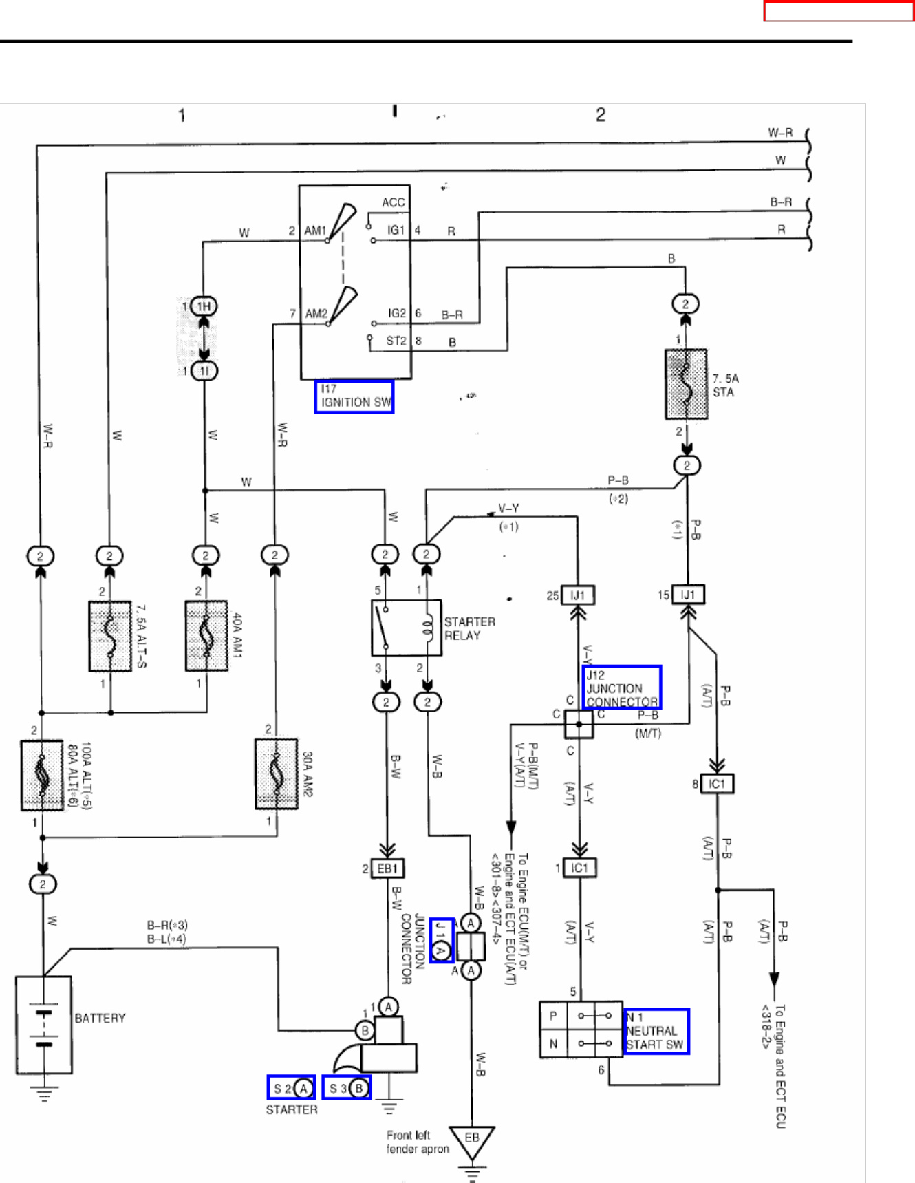 Sample 6 of Technical Document HILUX Electrical Wiring Diagram Complete Electrical Wiring Schematic & System Diagram [PDF]