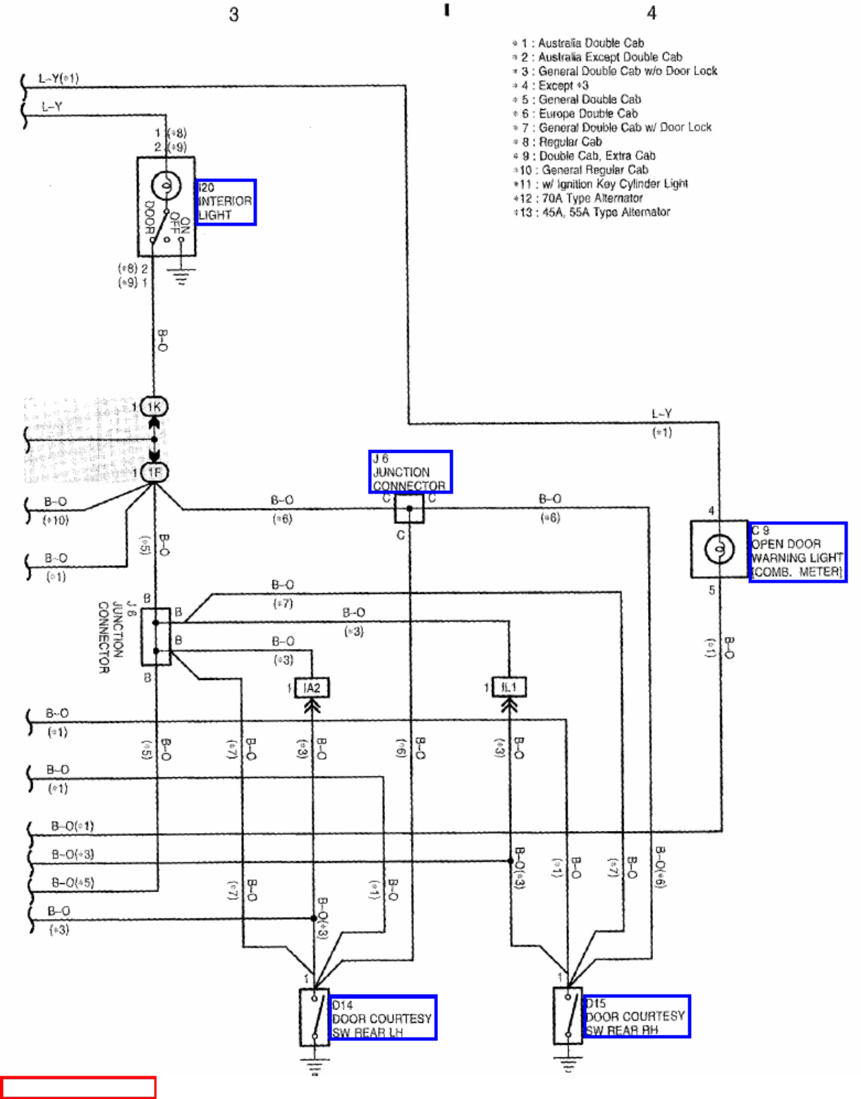 Sample 7 of Technical Document HILUX Electrical Wiring Diagram Complete Electrical Wiring Schematic & System Diagram [PDF]