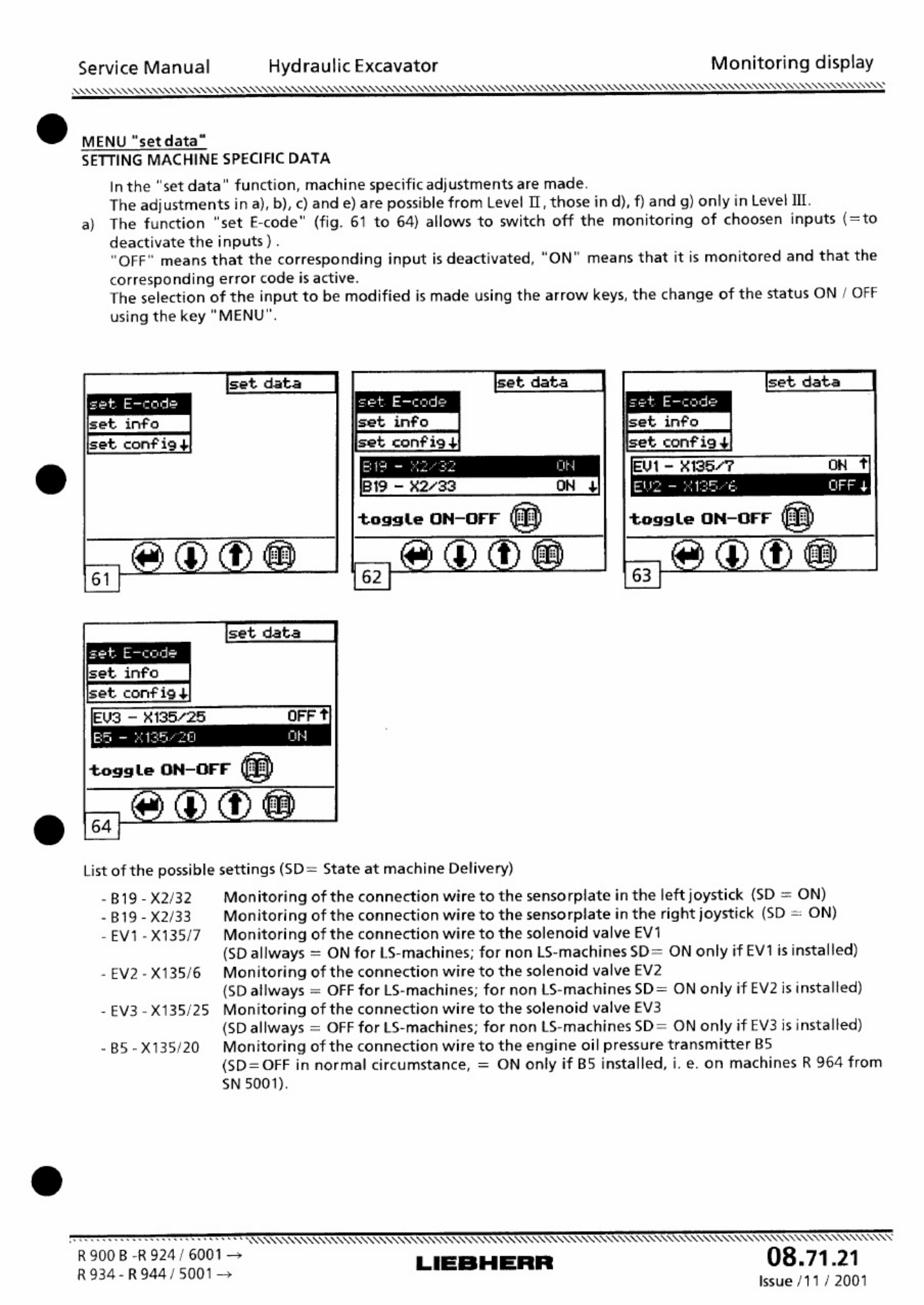 Sample 3 of Technical Document Hydraulic Excavator Electrical Complete Electrical Wiring Schematic & System Diagram [PDF]