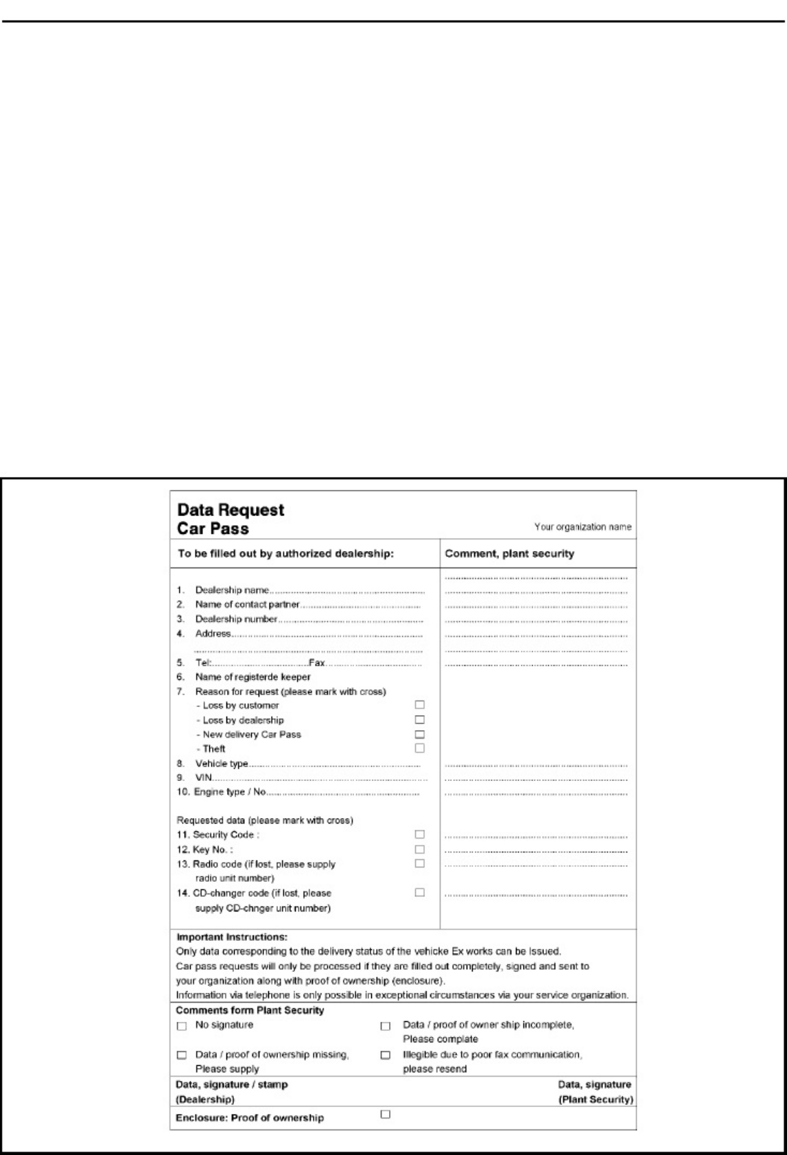 Sample 4 of Technical Document Immobiliser System Operation Operation & Maintenance Manual (OMM) [PDF]