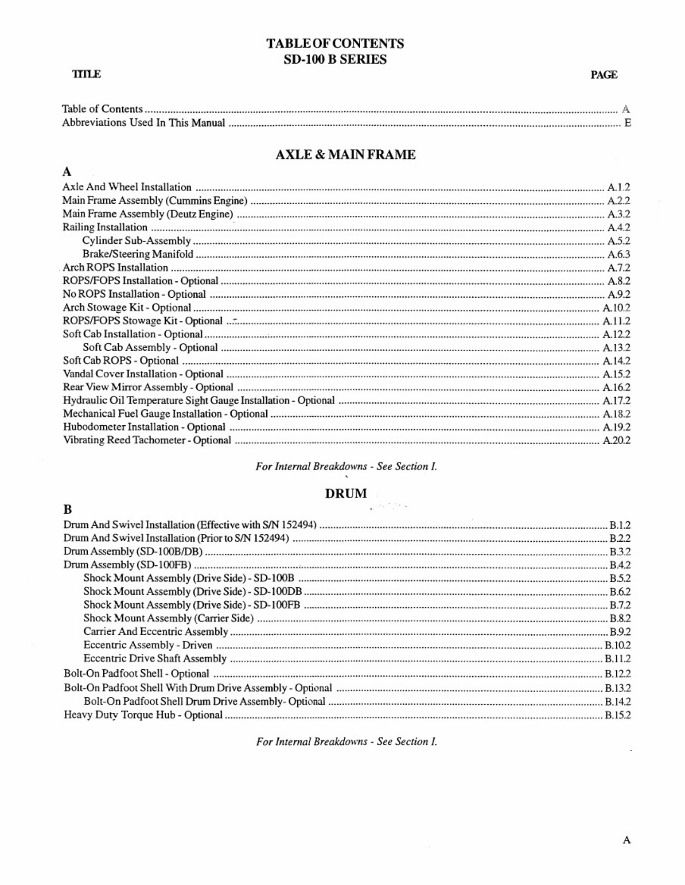 Sample 2 of Technical Document Ingersoll-Rand SD100 Technical Manual [PDF]