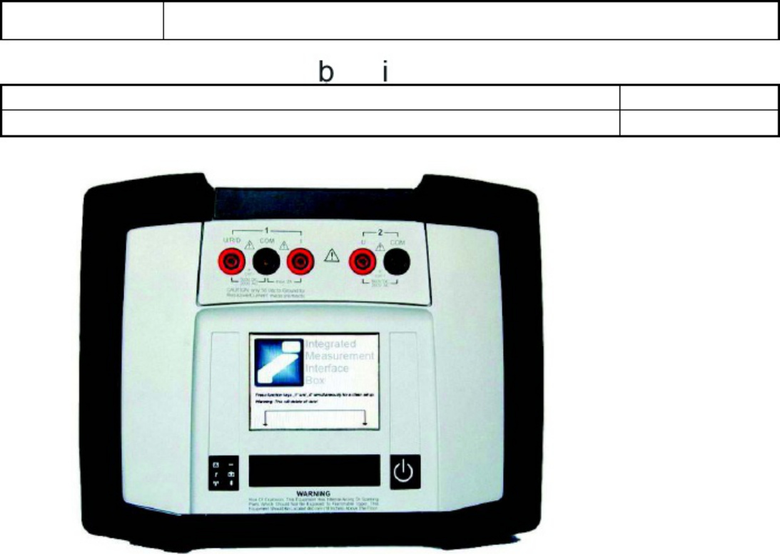 Sample 2 of Technical Document Integrated Measurement Interface Bo Technical Manual [PDF]