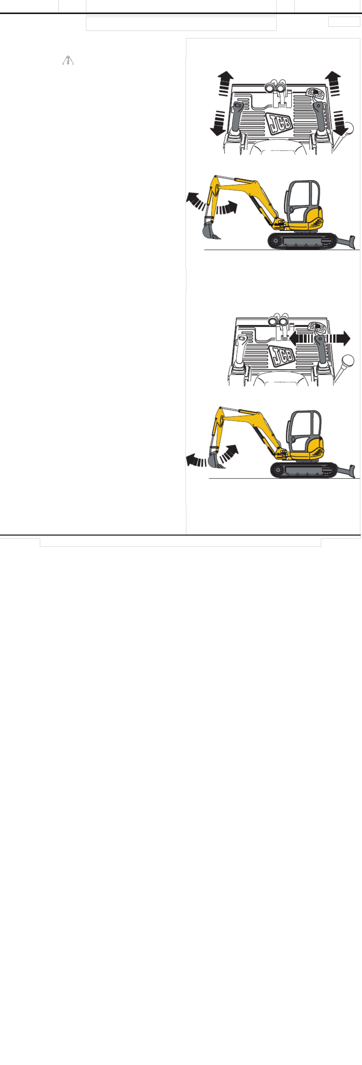 Sample 2 of Technical Document JCB 8032Z MINI EXCAVATOR Workshop Service Manual [PDF]
