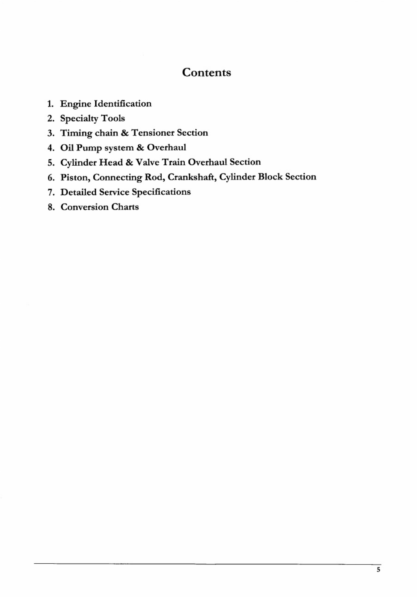 Sample 4 of Technical Document K6A Engine Overhaul Technical Manual [PDF]