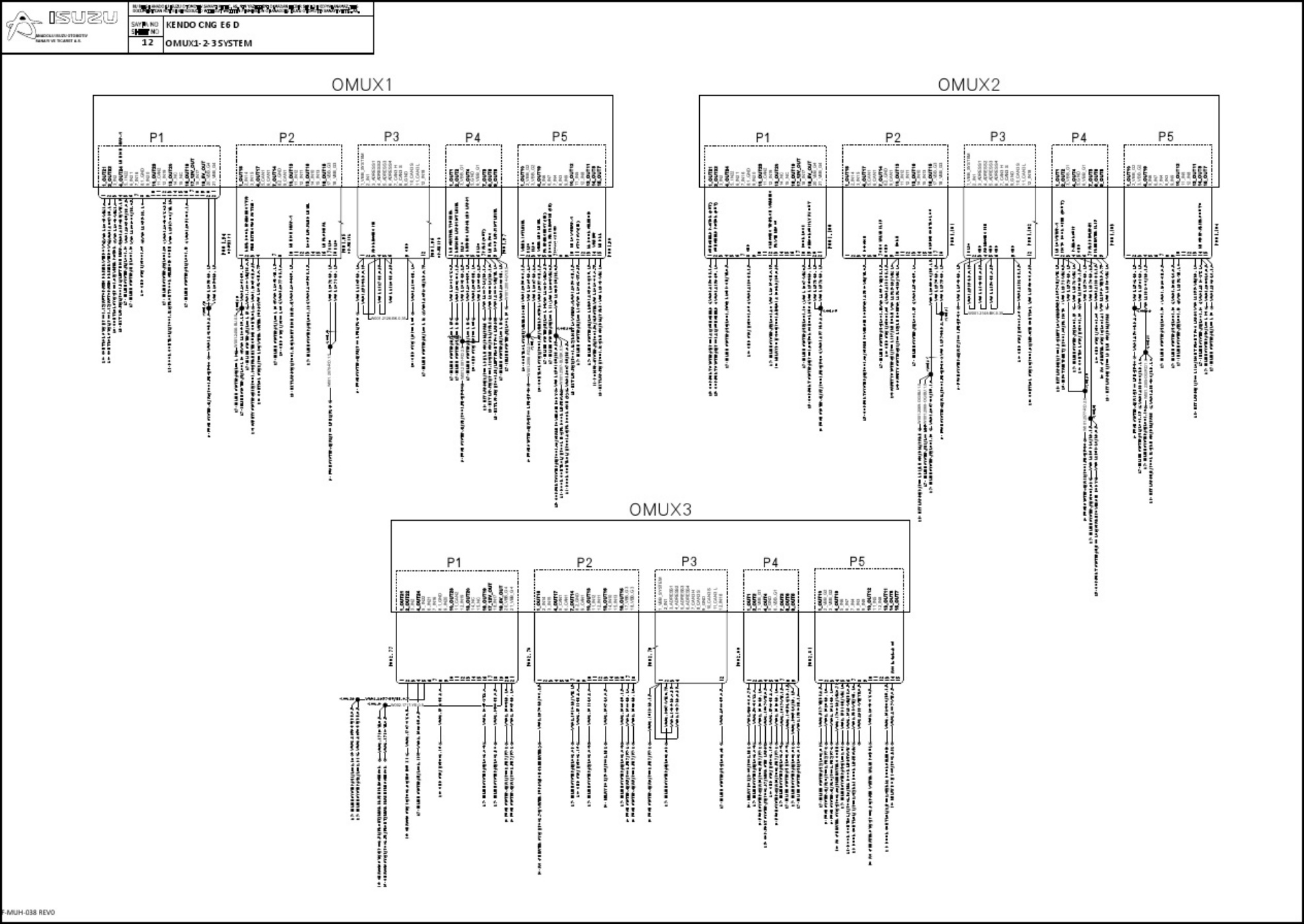Technical Document Kendo CNG E6 D Circuit Diagrams Complete Electrical Wiring Schematic & System Diagram [PDF] cover