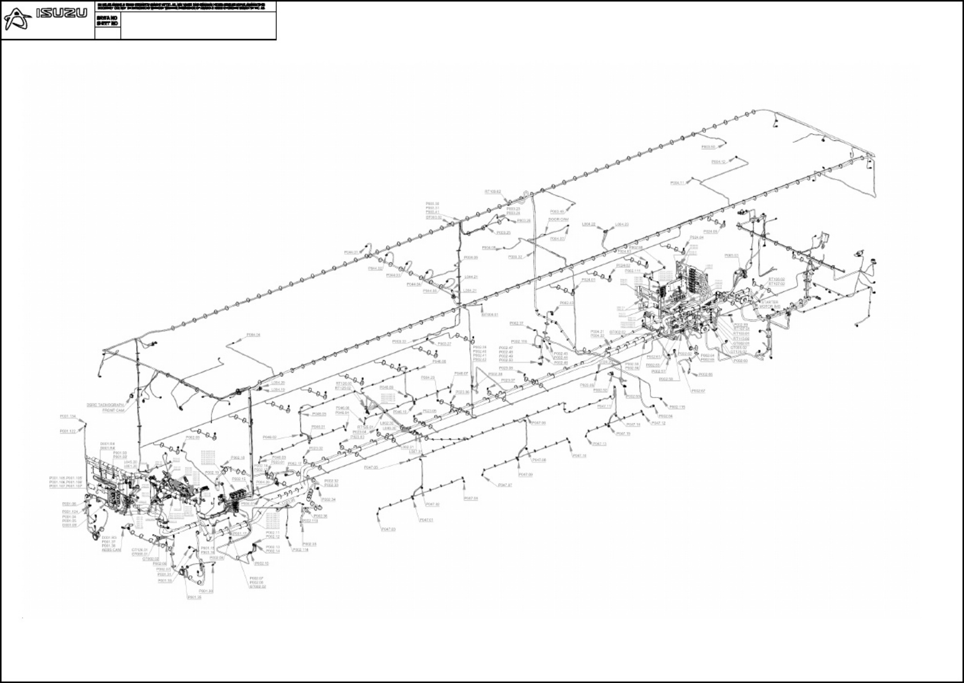 Sample 4 of Technical Document Kendo CNG E6 D Circuit Diagrams Complete Electrical Wiring Schematic & System Diagram [PDF]