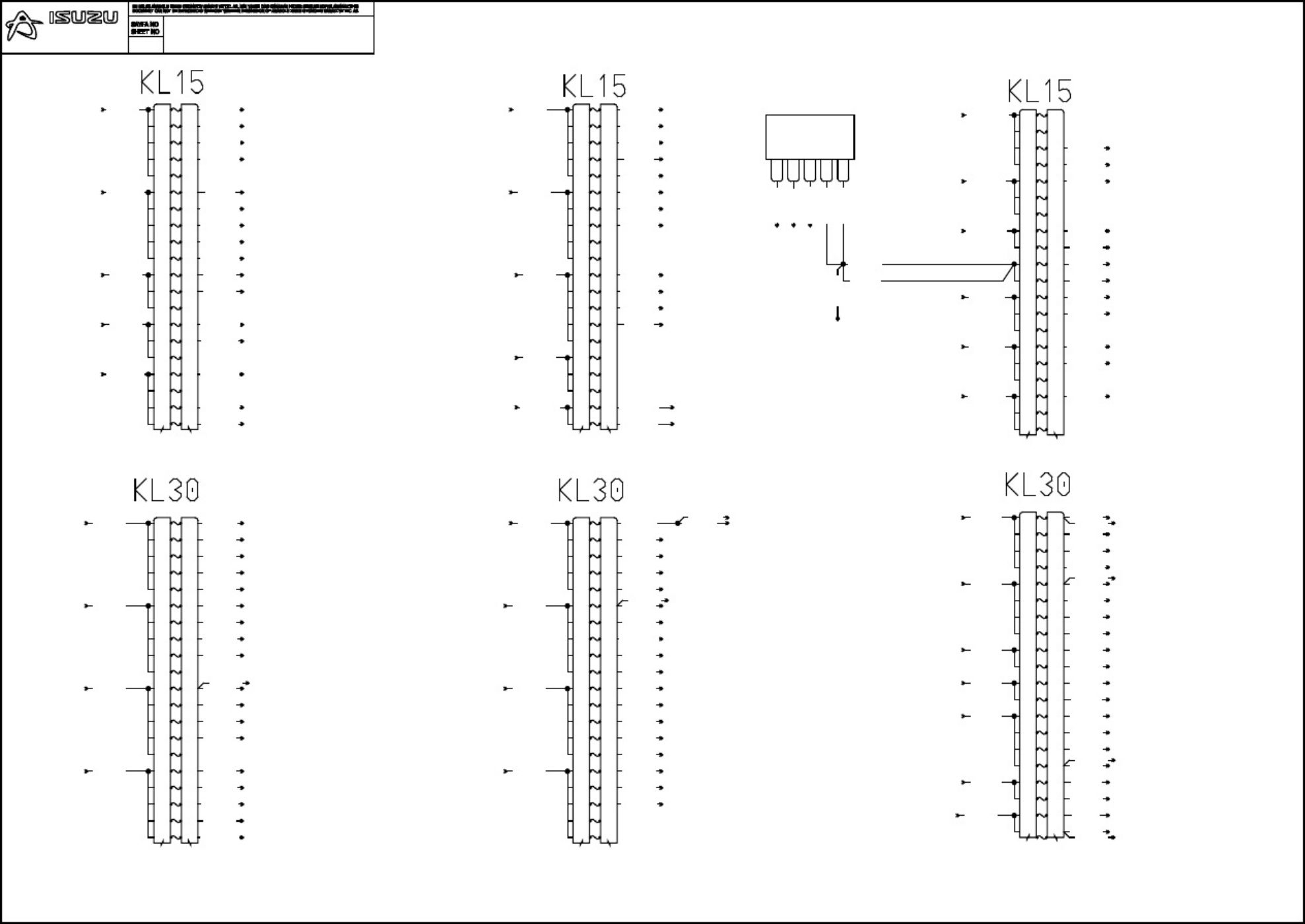 Sample 6 of Technical Document Kendo CNG E6 D Circuit Diagrams Complete Electrical Wiring Schematic & System Diagram [PDF]