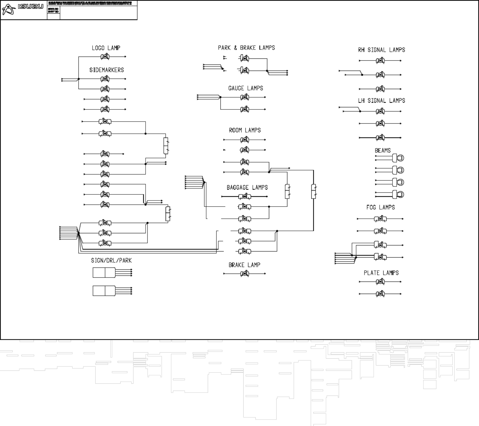 Sample 8 of Technical Document Kendo CNG E6 D Circuit Diagrams Complete Electrical Wiring Schematic & System Diagram [PDF]
