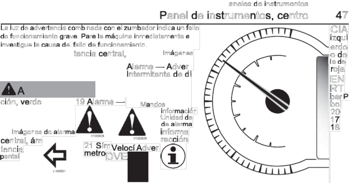 Sample 3 of Technical Document Manual de Instrucciones A35G_A40G_A Technical Manual [PDF]