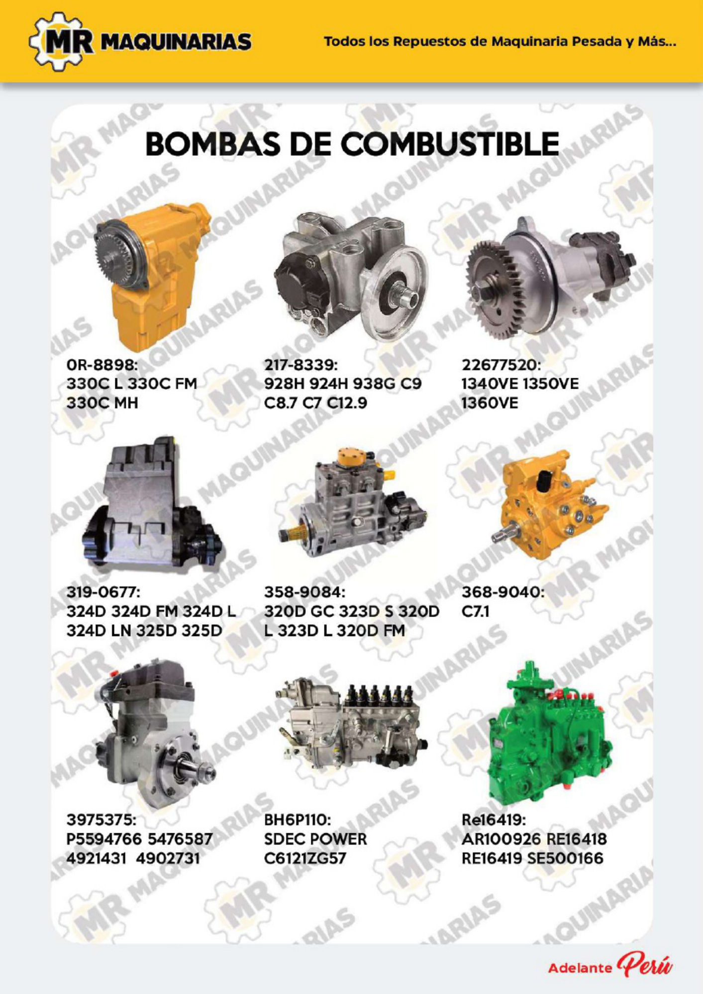 Sample 5 of Technical Document MR Maquinarias Brochure Technical Manual [PDF]