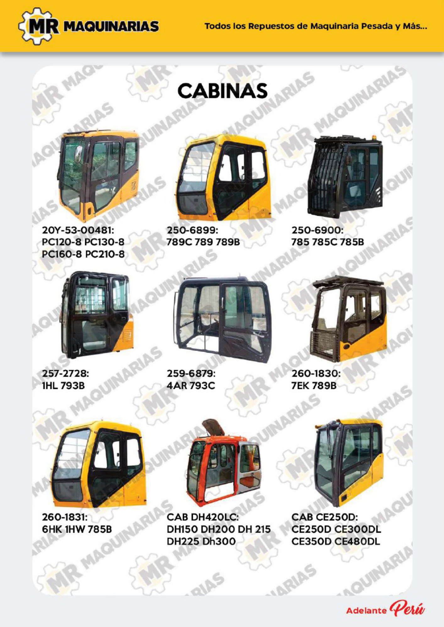 Sample 6 of Technical Document MR Maquinarias Brochure Technical Manual [PDF]