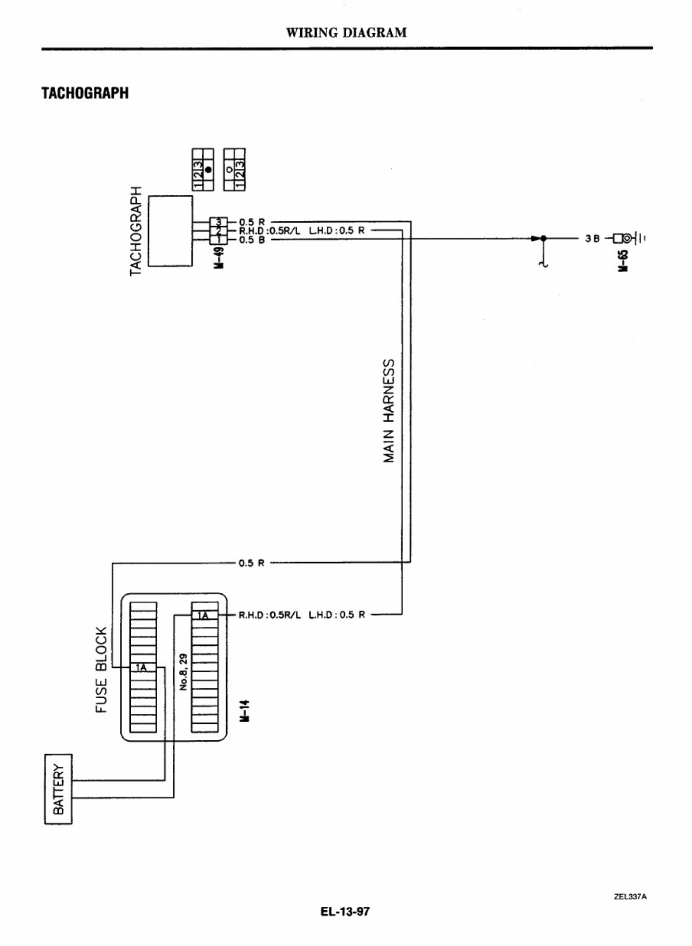 Sample 8 of Technical Document Nissan Wiring Diagram Guide Complete Electrical Wiring Schematic & System Diagram [PDF]