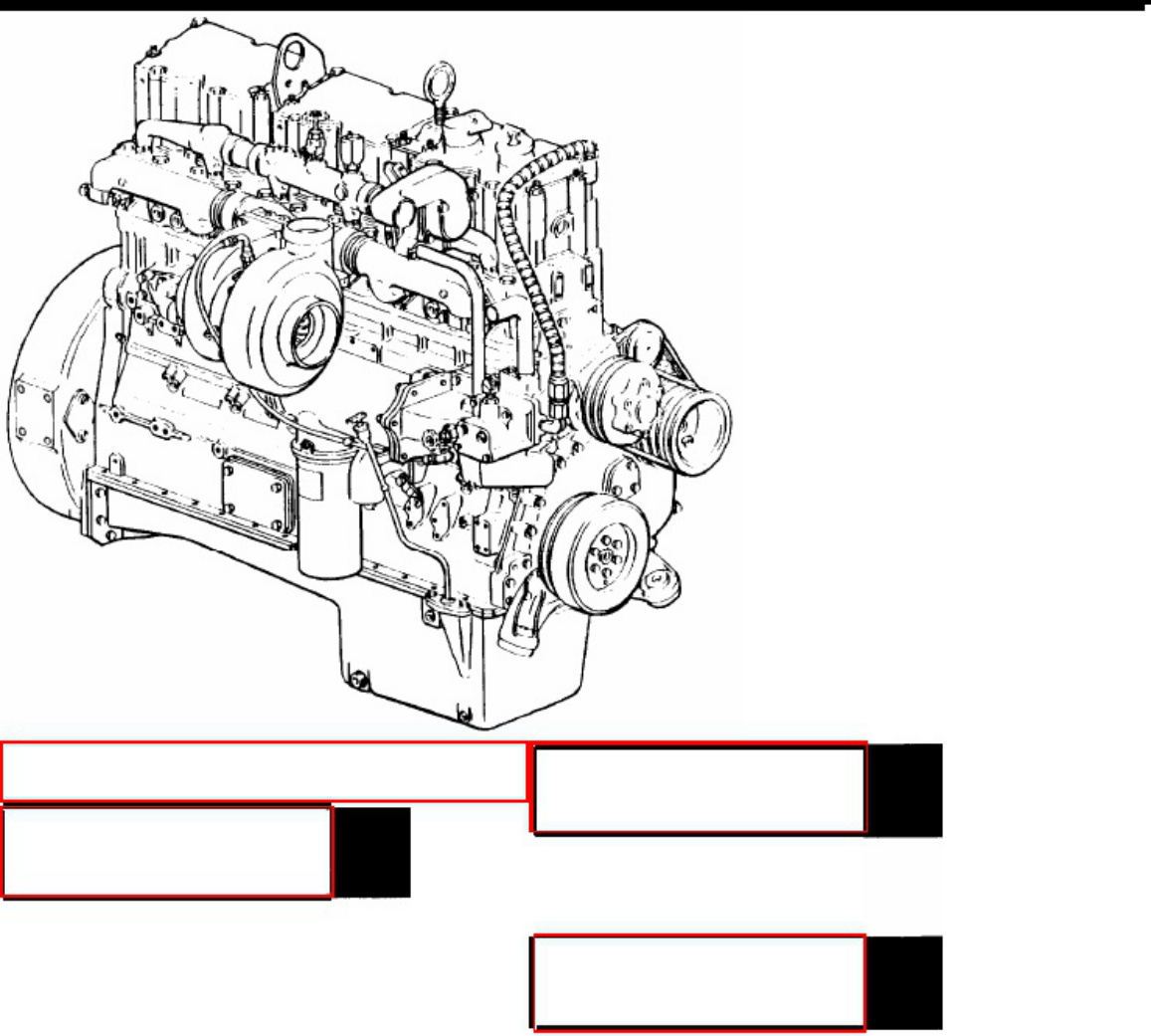 Technical Document NTC-290 Diesel Engine Maintenance Operation & Maintenance Manual (OMM) [PDF] sample cover