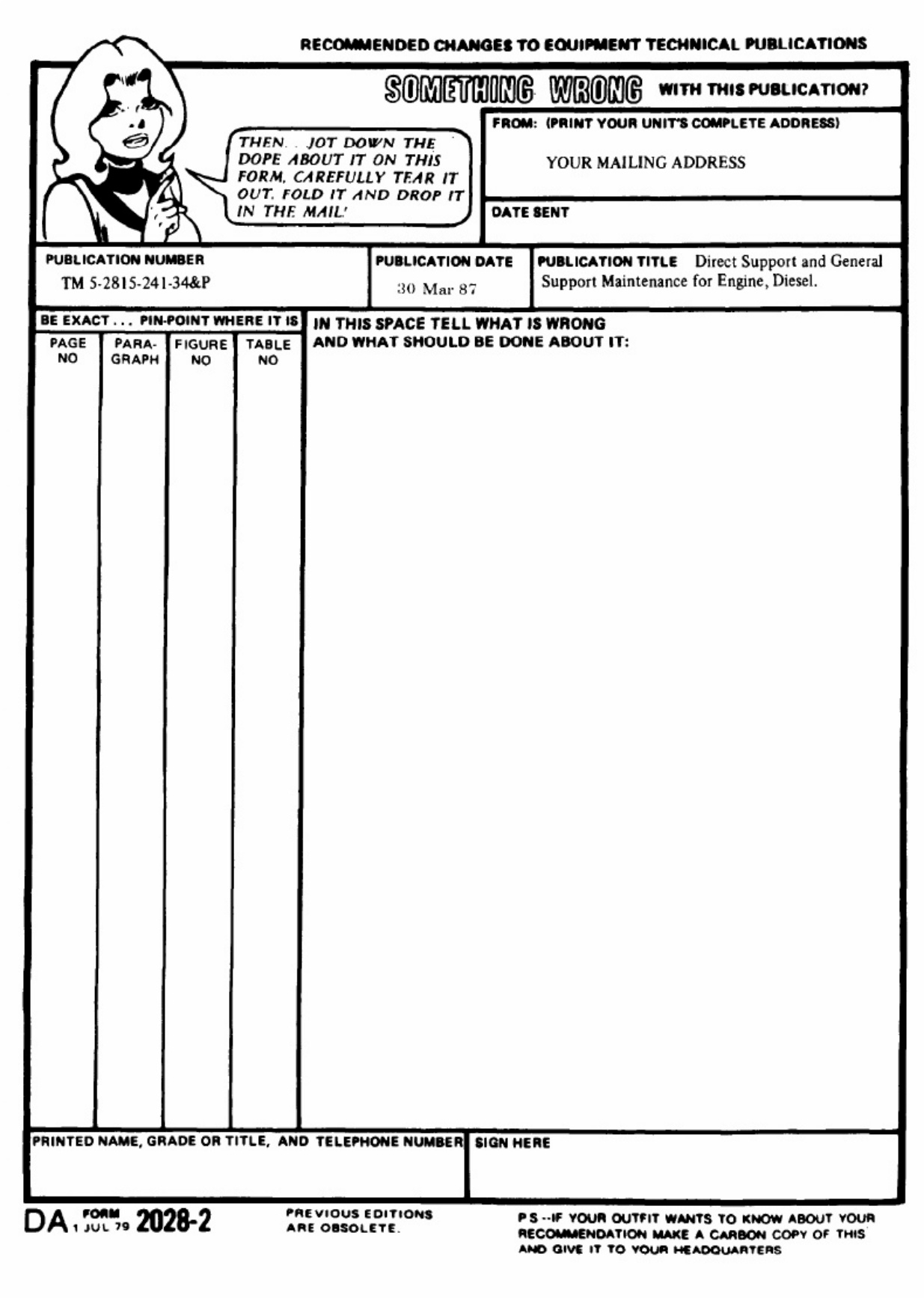 Sample 8 of Technical Document NTC-290 Diesel Engine Maintenance Operation & Maintenance Manual (OMM) [PDF]