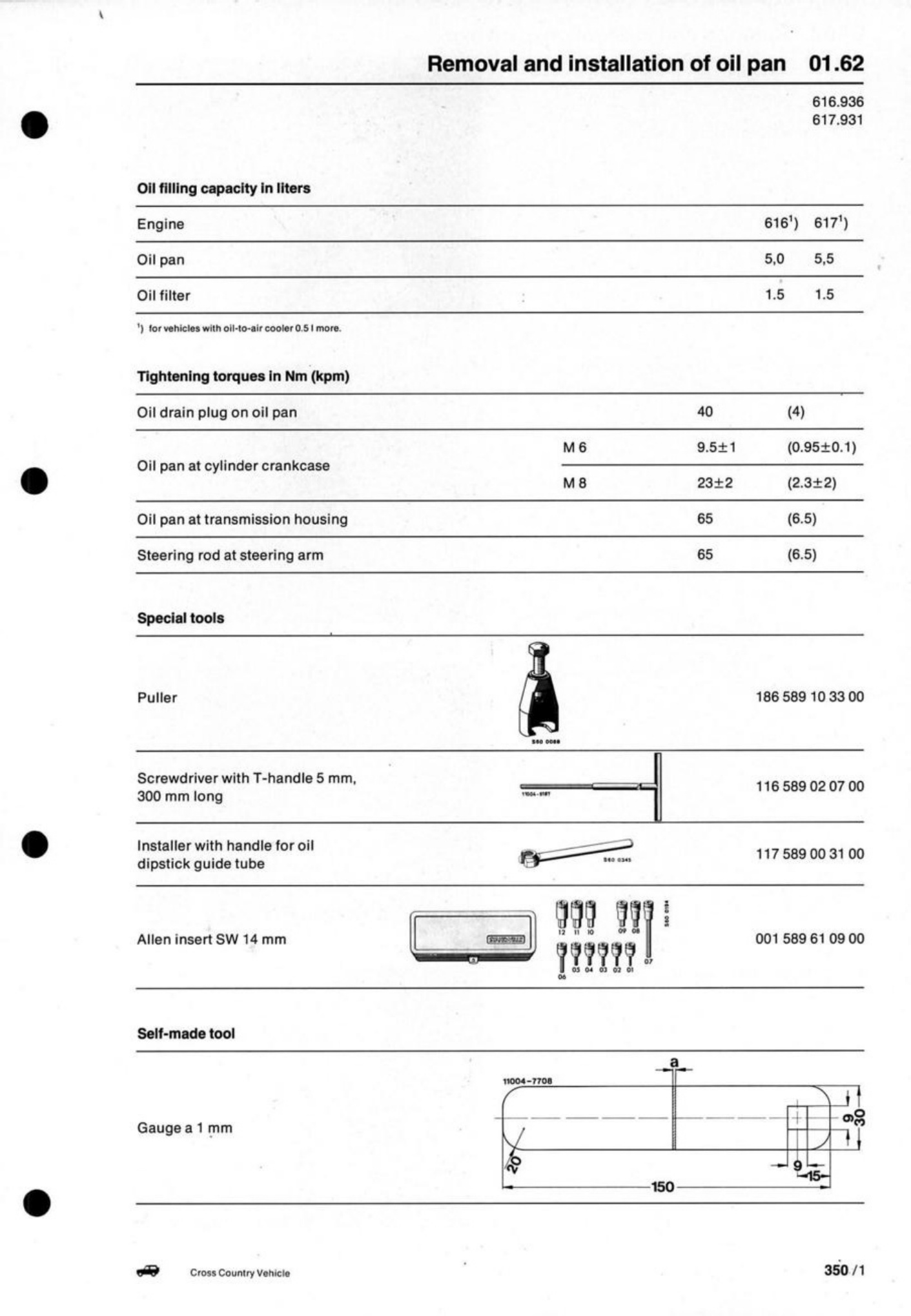 Sample 4 of Technical Document OM616 Engine Maintenance Operation & Maintenance Manual (OMM) [PDF]