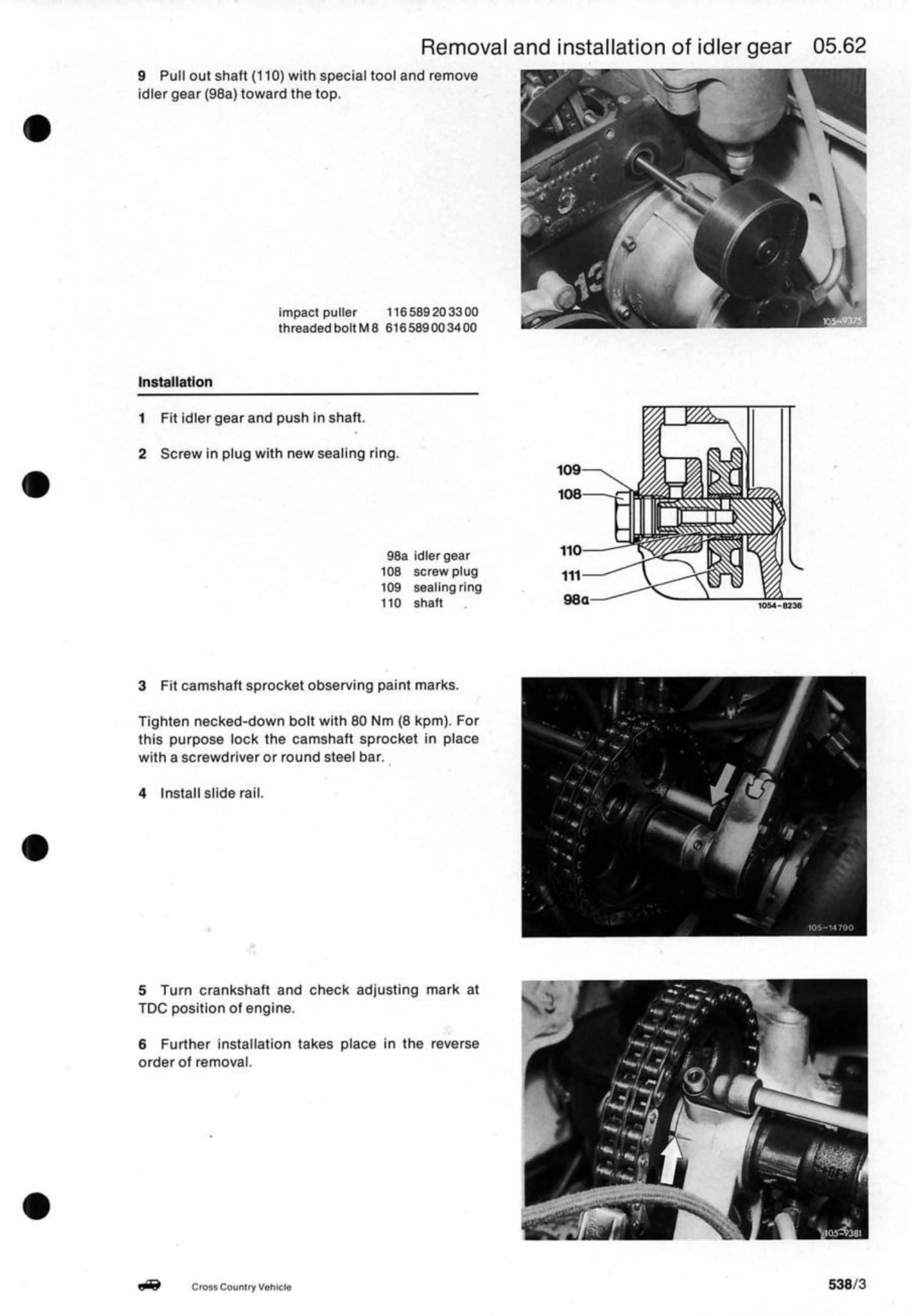 Sample 7 of Technical Document OM616 Engine Maintenance Operation & Maintenance Manual (OMM) [PDF]