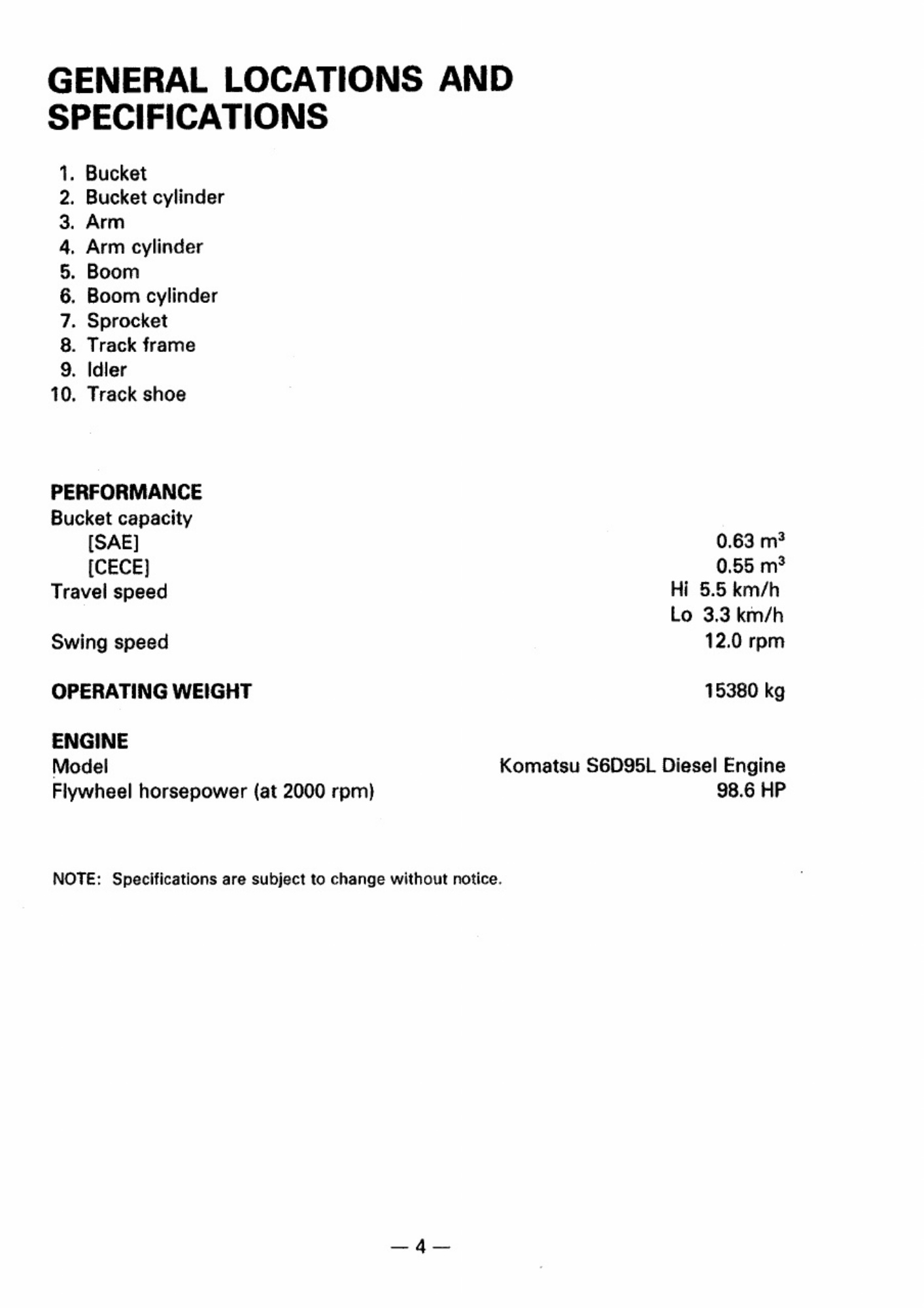 Sample 2 of Technical Document PC150 Technical Manual [PDF]